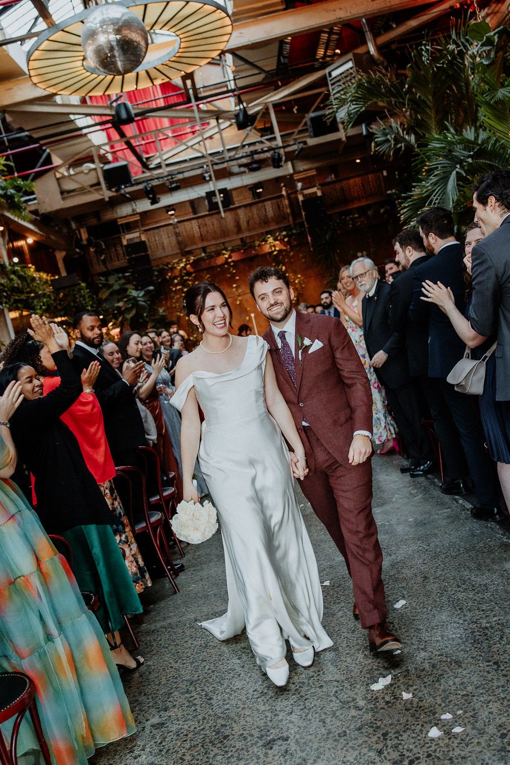 Brooklyn wedding ceremony at fandi mata