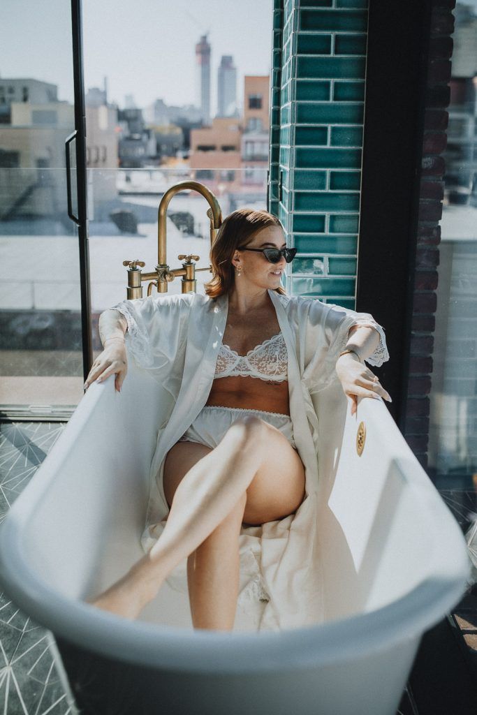 Wedding at williamsburg hotel by Lucie B Photo Brooklyn wedding photographer