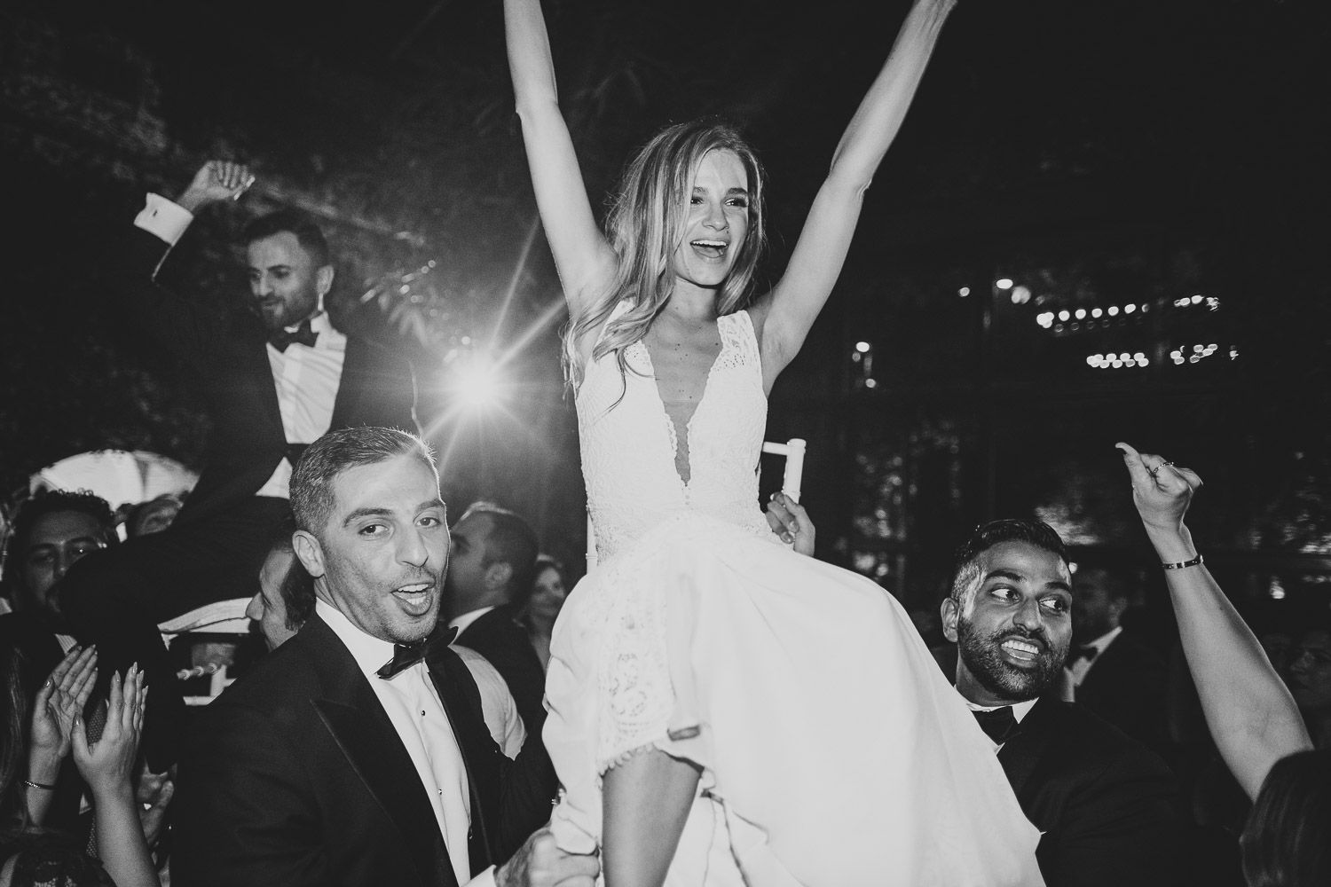 Fun wedding reception at the foundry in nyc