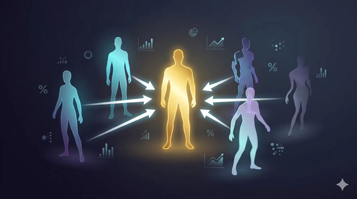 Illustration éditoriale des patterns de drift de persona et signaux de correction