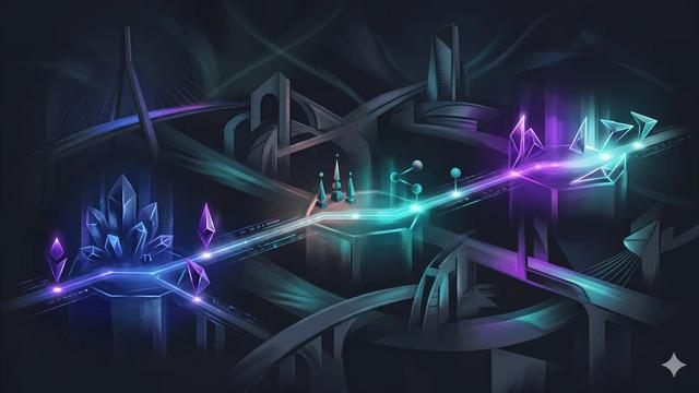 Editorial illustration of a 90-day roadmap for AI creators on Fanvue