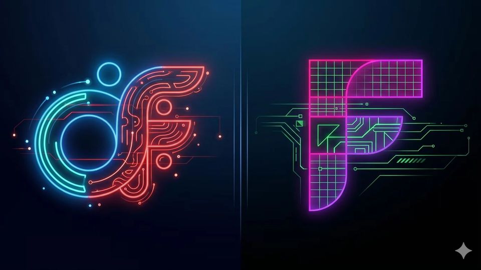 OnlyFans vs Fanvue comparison illustration for AI model businesses 2026