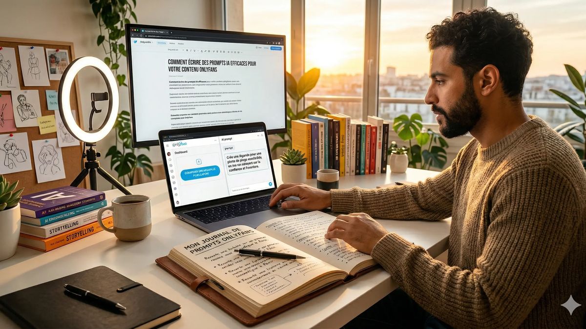 Comment écrire des prompts IA efficaces pour votre contenu OnlyFans