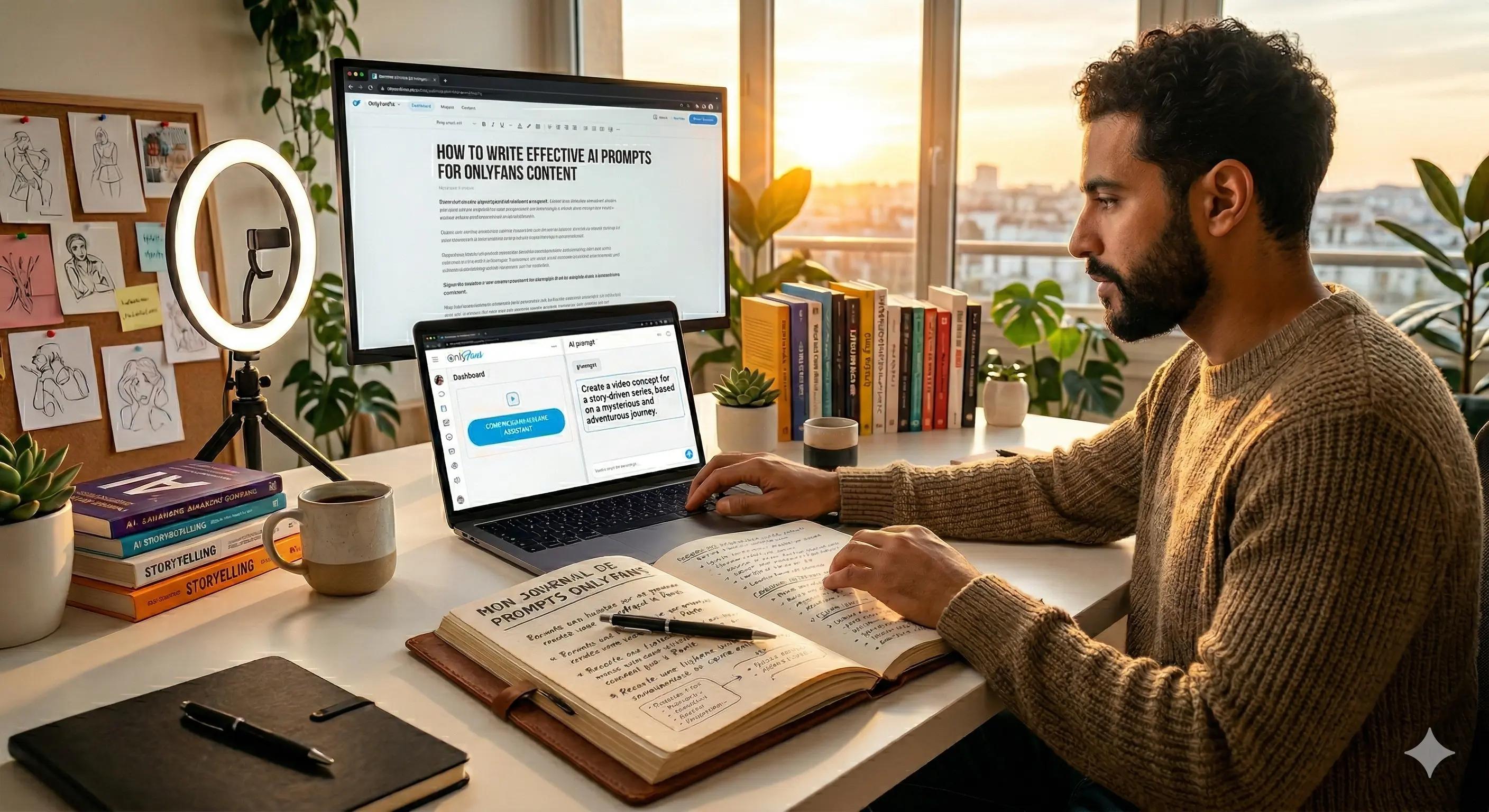 How to Write Effective AI Prompts for OnlyFans Content