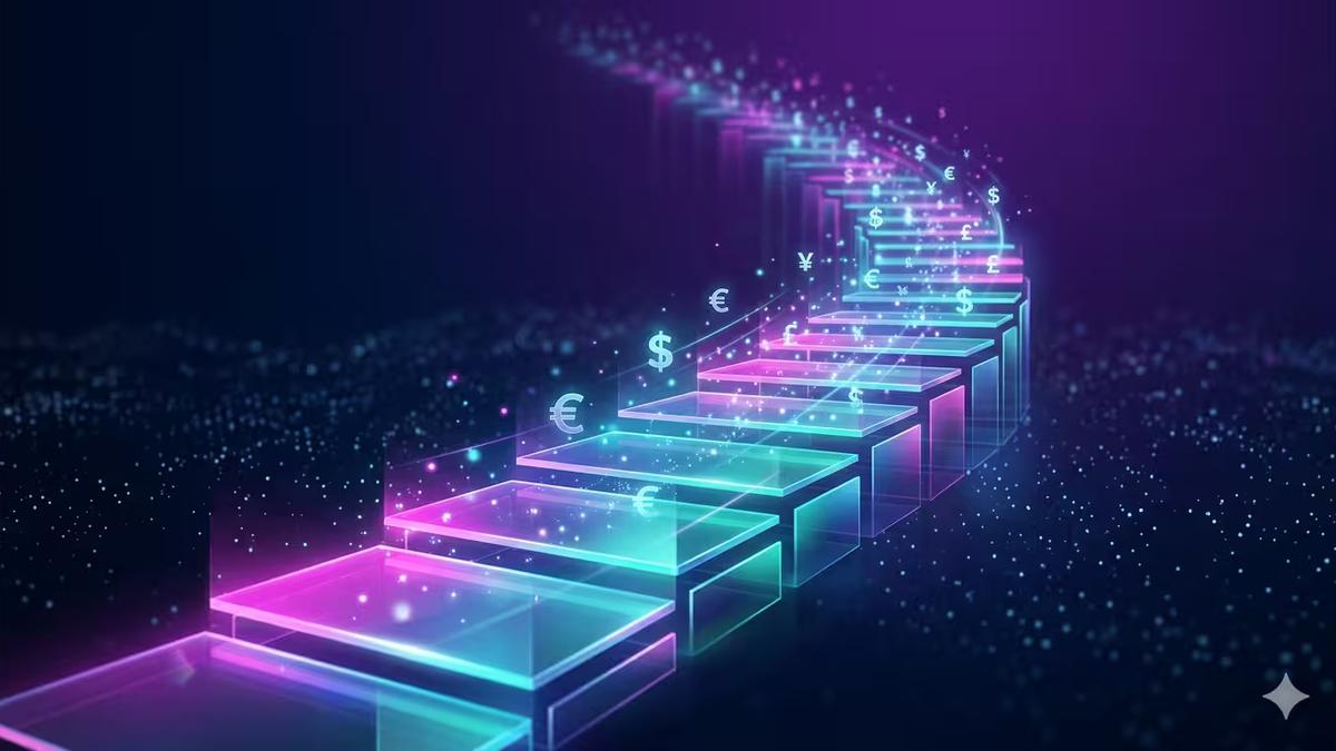 Illustration of AI creator earnings on Fanvue 2026 for wannabe OF managers