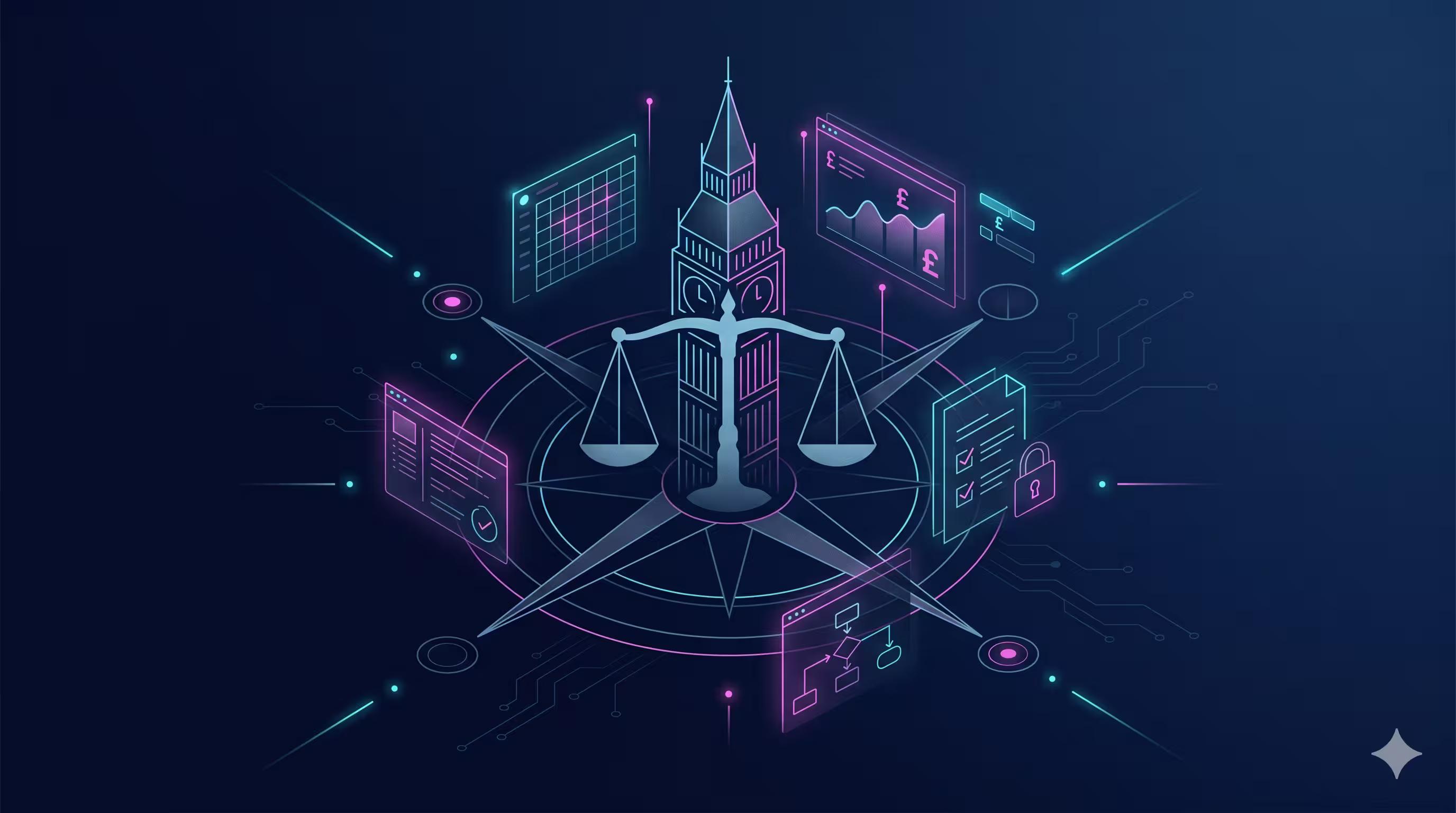 Illustration for AI creator UK legal and tax guide 2026