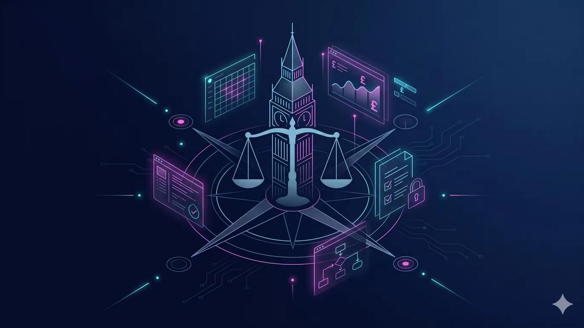 Illustration for AI creator UK legal and tax guide 2026