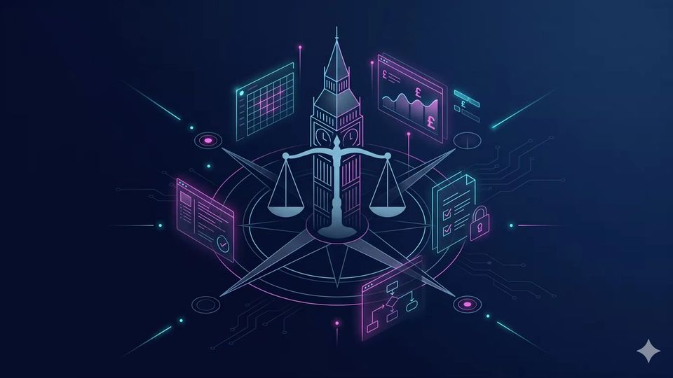 Illustration for AI creator UK legal and tax guide 2026