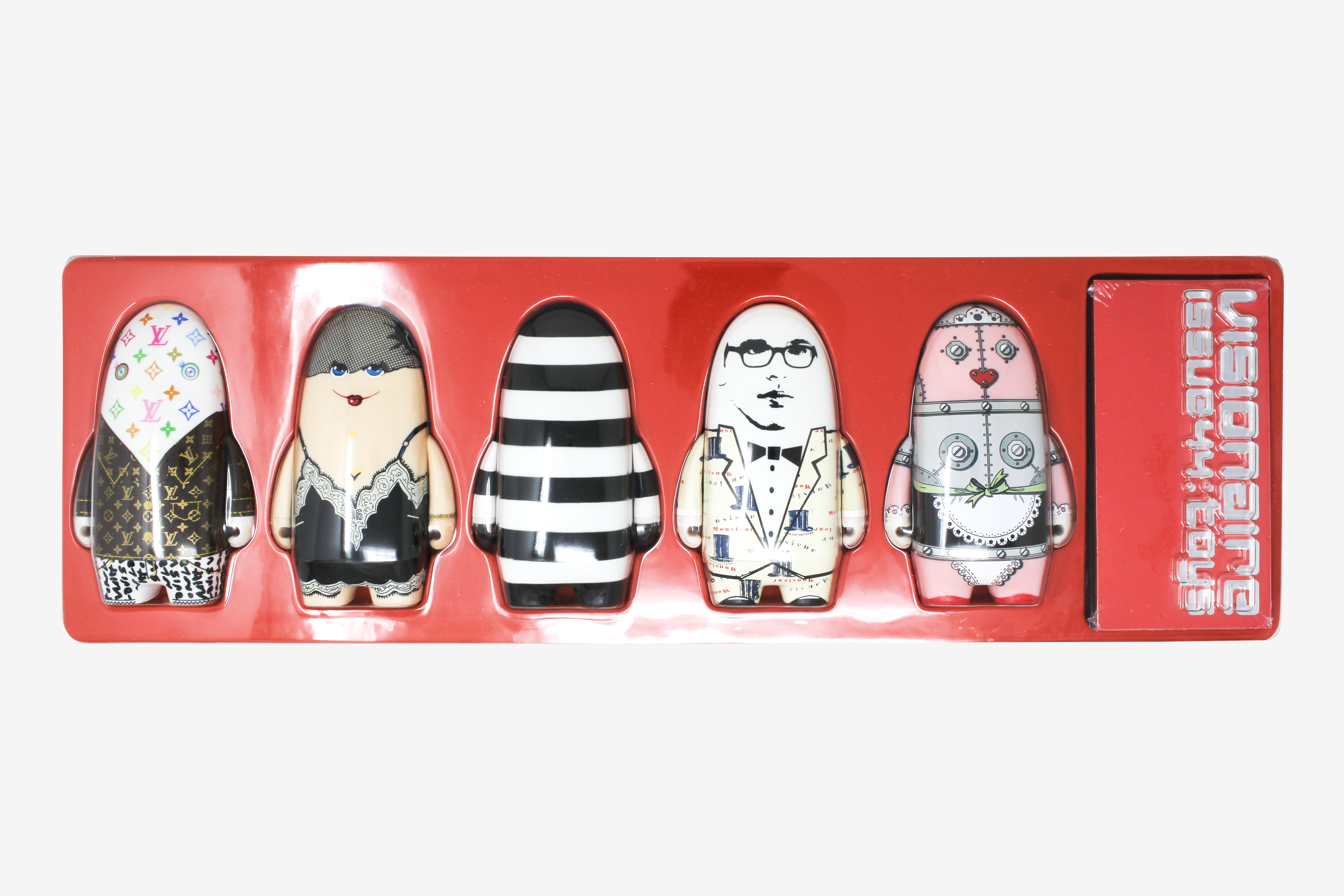 Visionaire 44 'Toys' Red Set | International Library of Fashion