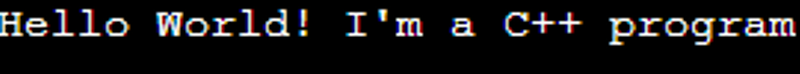 fig 1.2 Output of the code