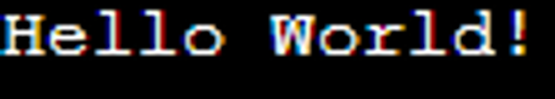 Fig 1.1 Output of first program
