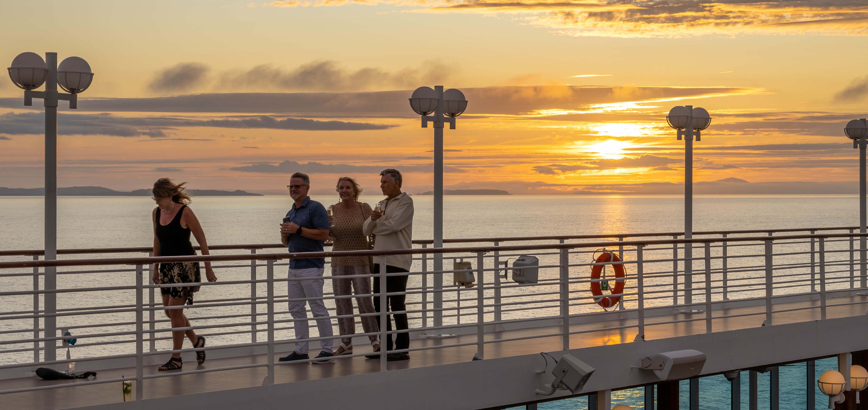 At Sea
