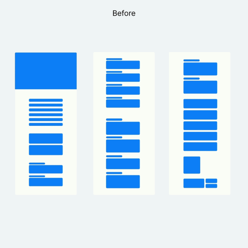 The experience changed from a wall of content into a guided journey. Users now scan the big picture first, then go deeper where curiosity leads them. The layout responds to the different needs of educators, media, and the curious public.