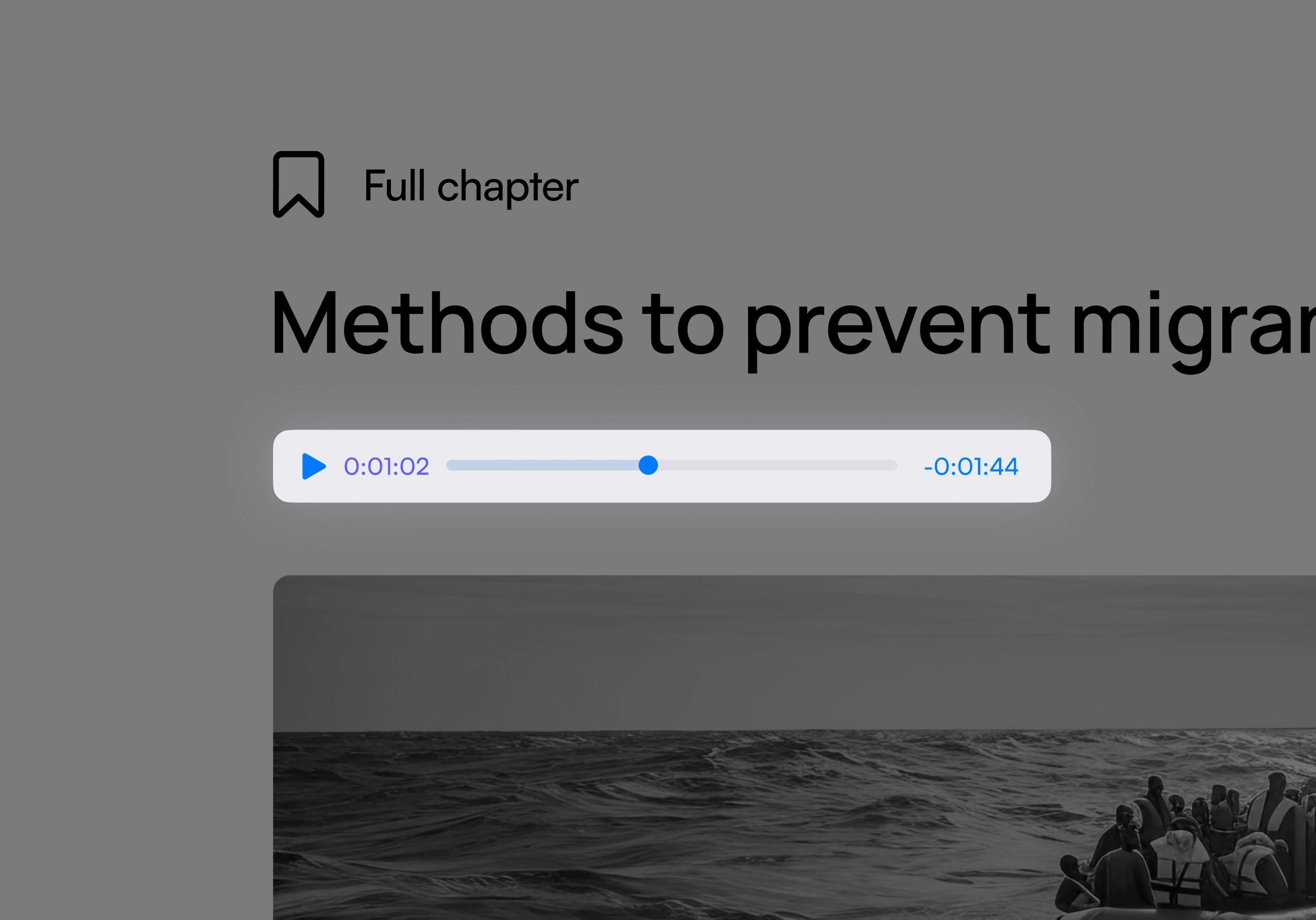 A specific User Interface for communication with AI