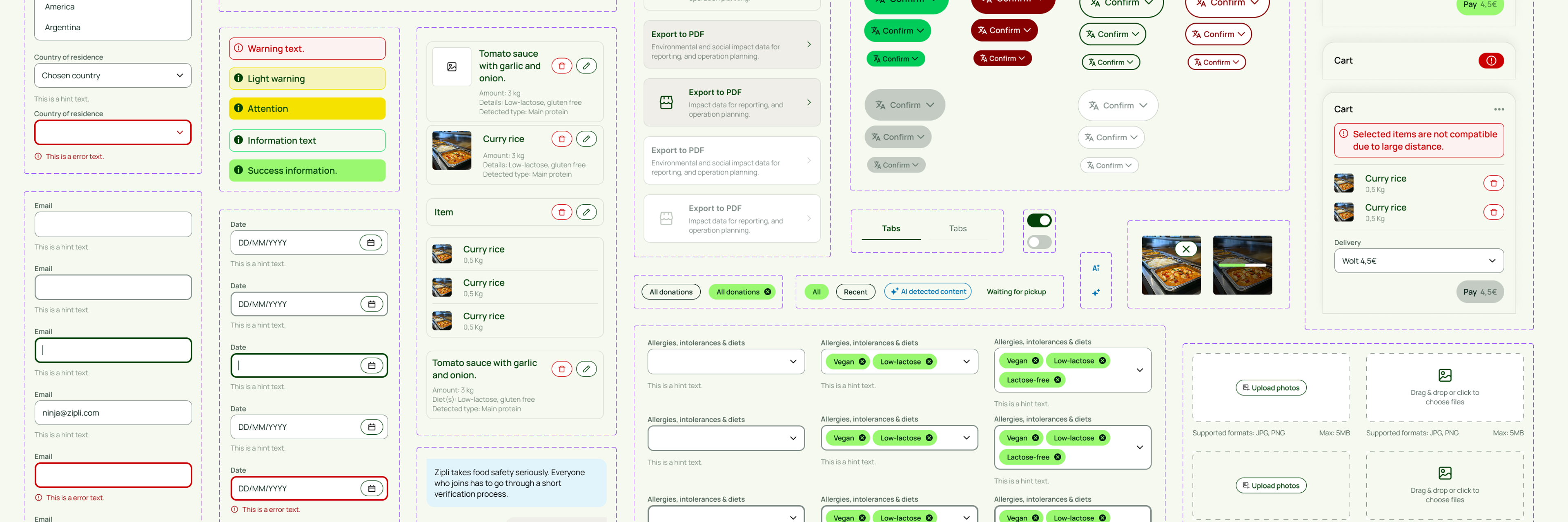 Fluentician design system components