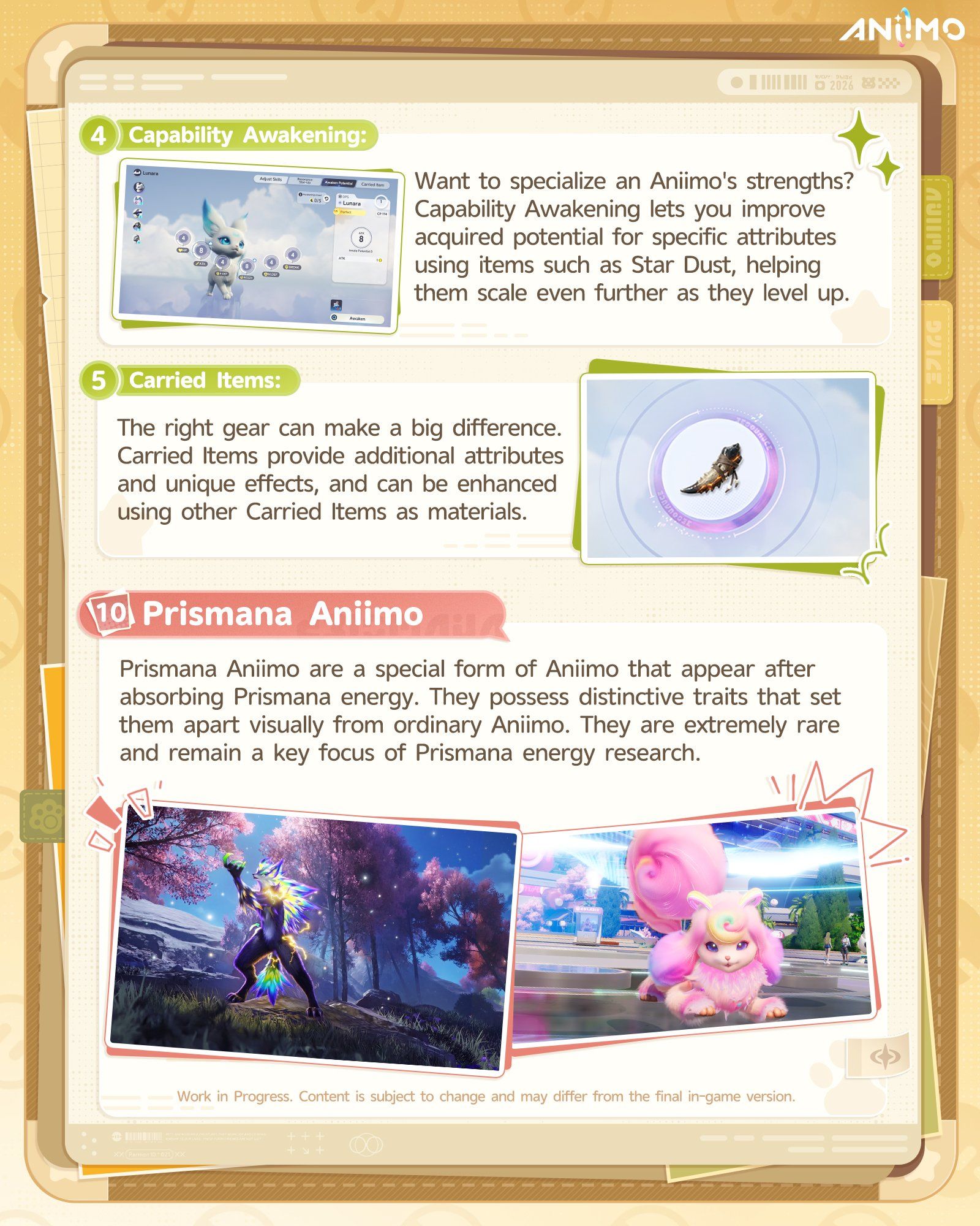 Aniimo Starter Guide - Page 6