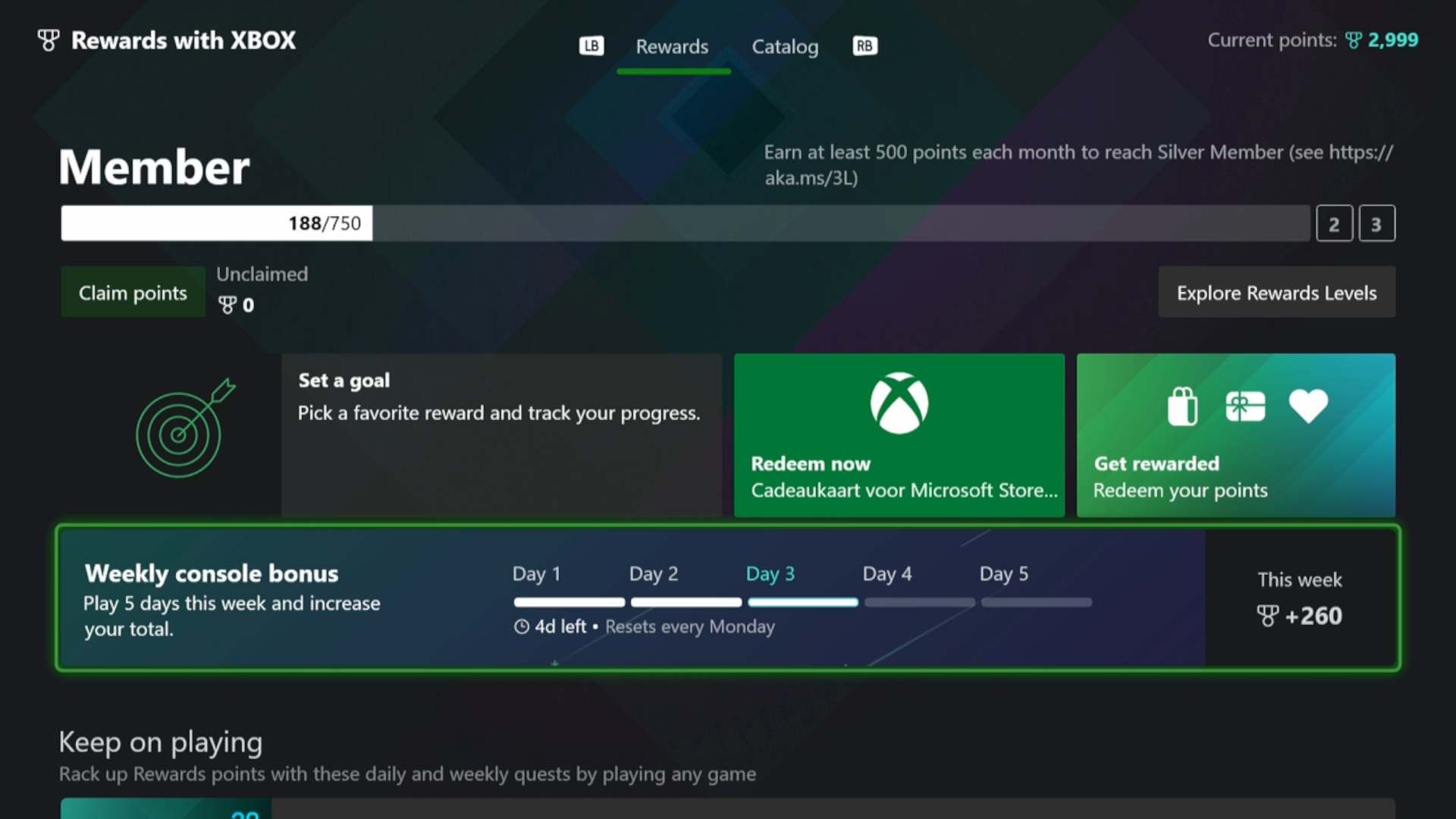 Microsoft Rewards Guide - Rewards With Xbox Dashboard