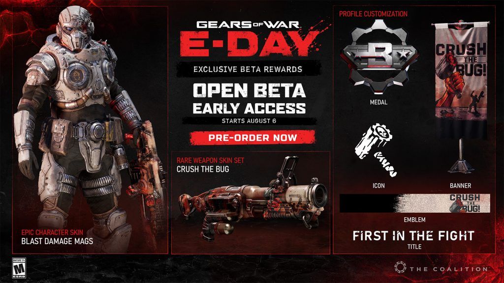 Gears of War: E-Day - Beta Rewards