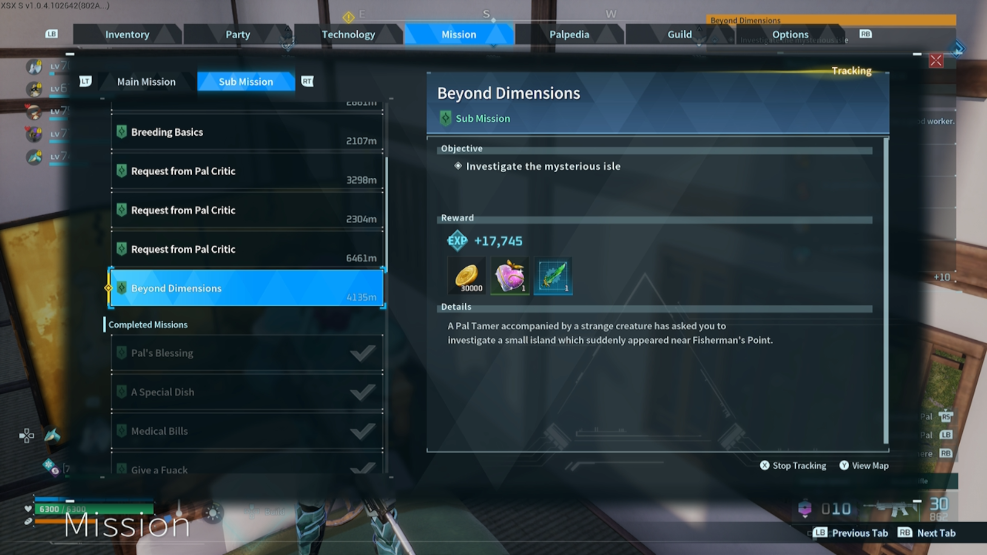 Palworld Guide - Beyond Dimensions Sub Mission