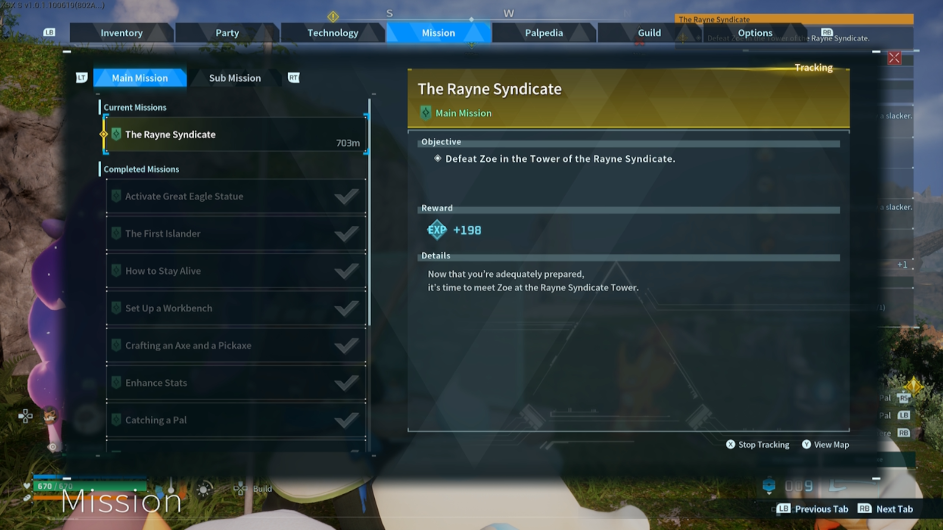 Palworld 1.0 Main and Sub Missions