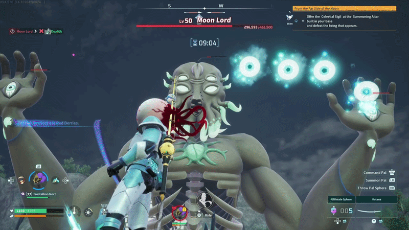 Palworld Guide - Moon Lord: Focus On The Eyes