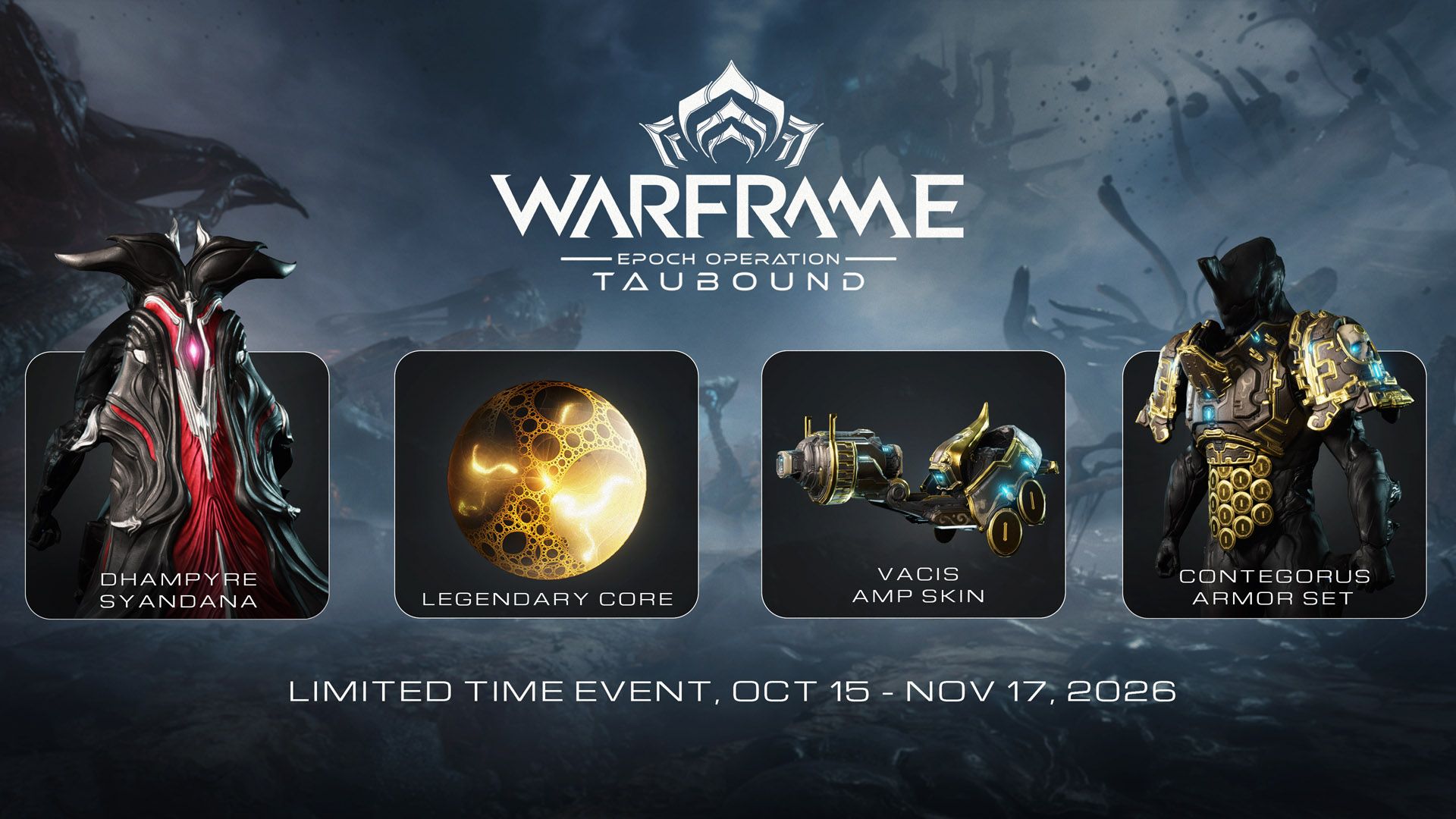 Warframe: Epoch Operation: Taubound - Rewards