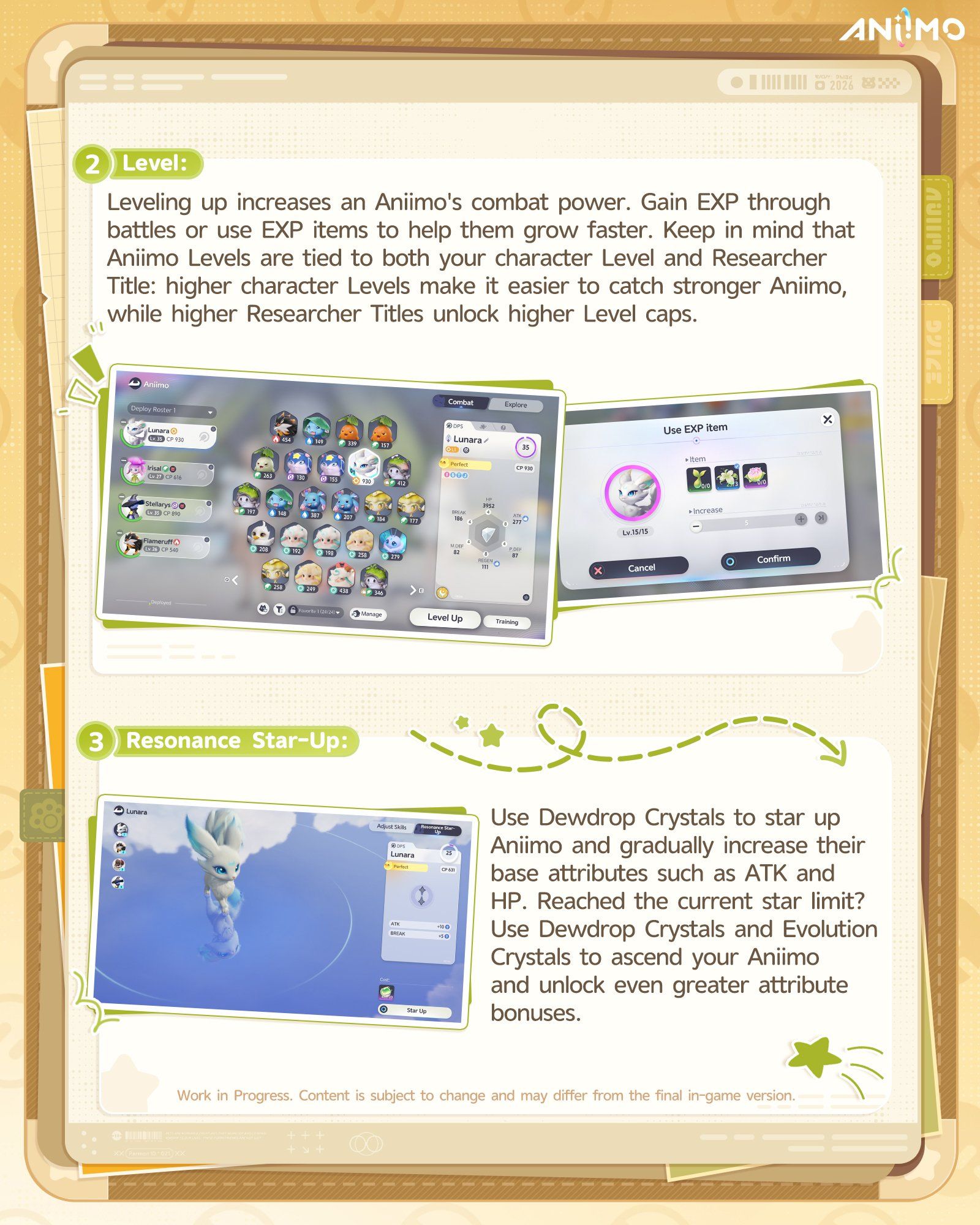 Aniimo Starter Guide - Page 5