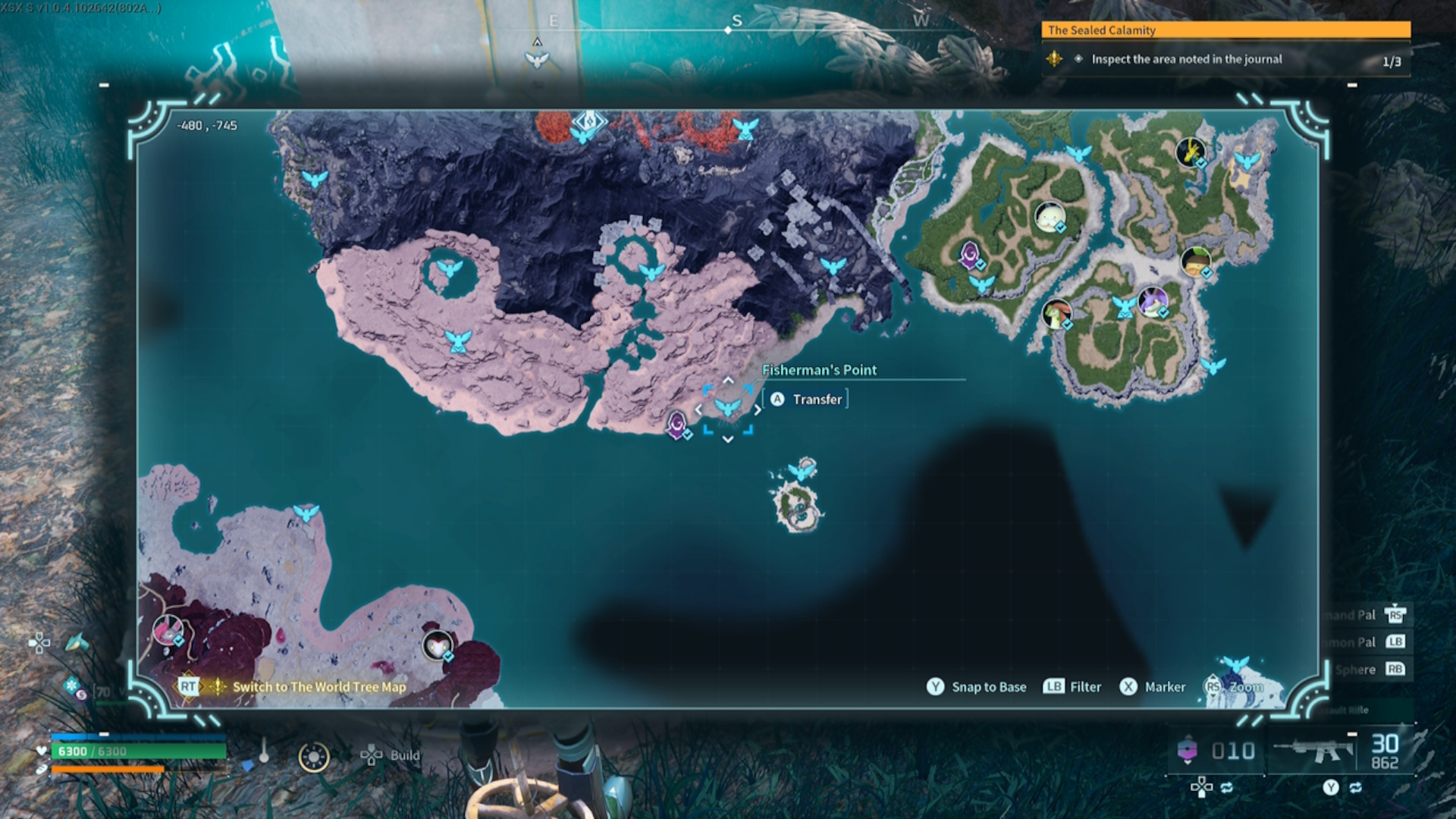 Palworld Guide - Fisherman’s Point in Mount Obsidian