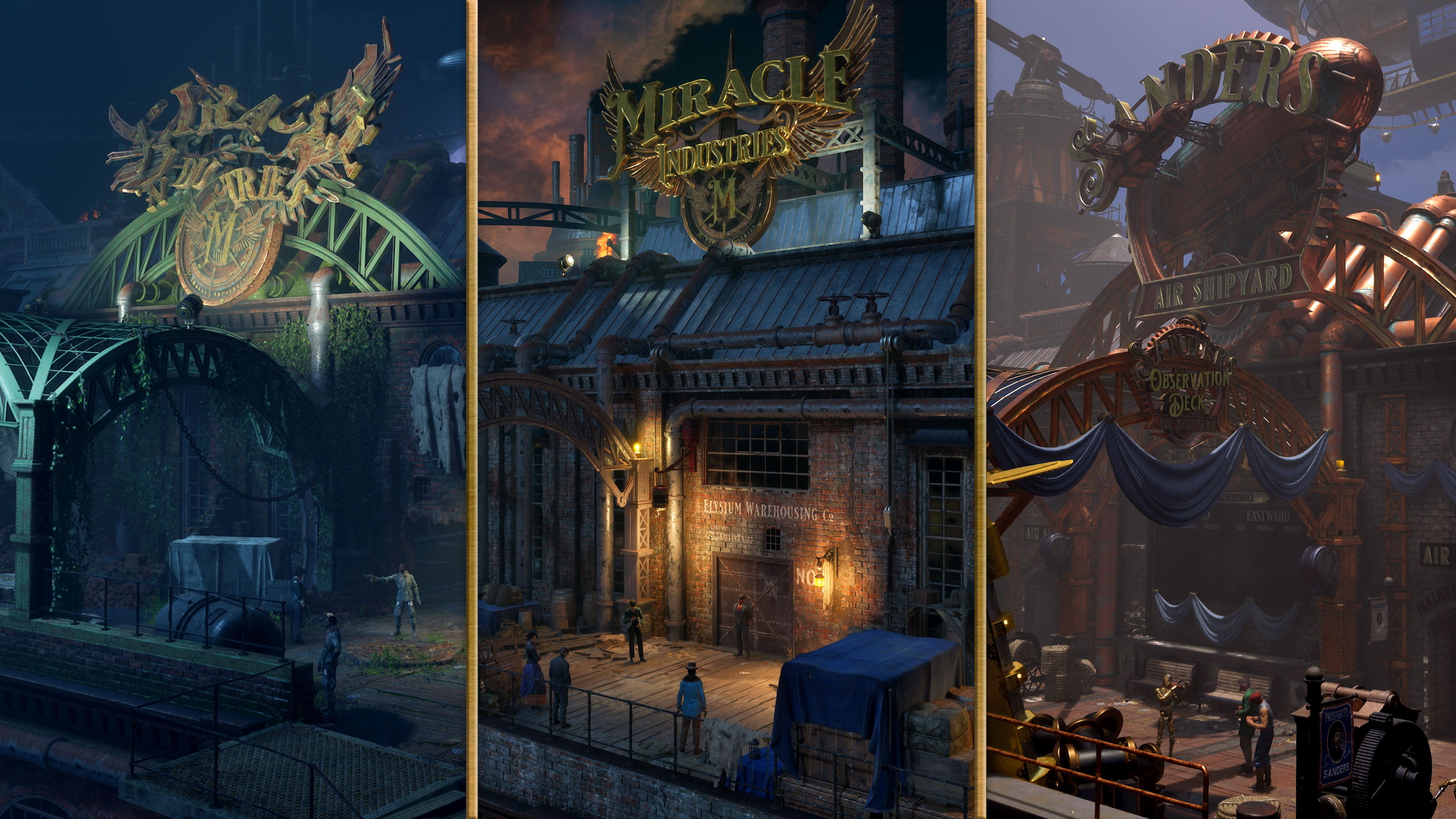 Clockwork Revolution - Location Variations