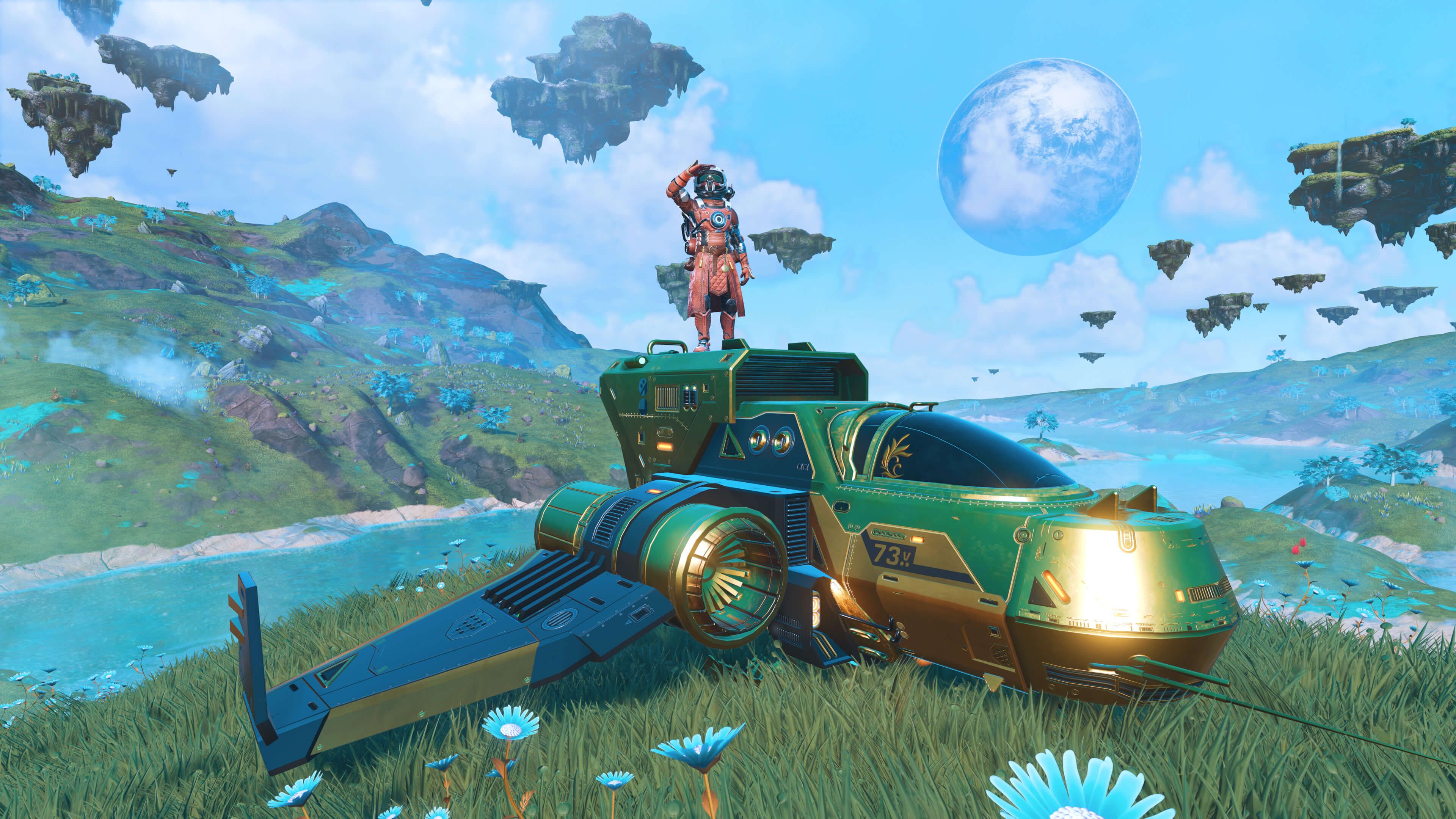 No Man's Sky: Cosmos Update - Golden Rasamama S36 starship