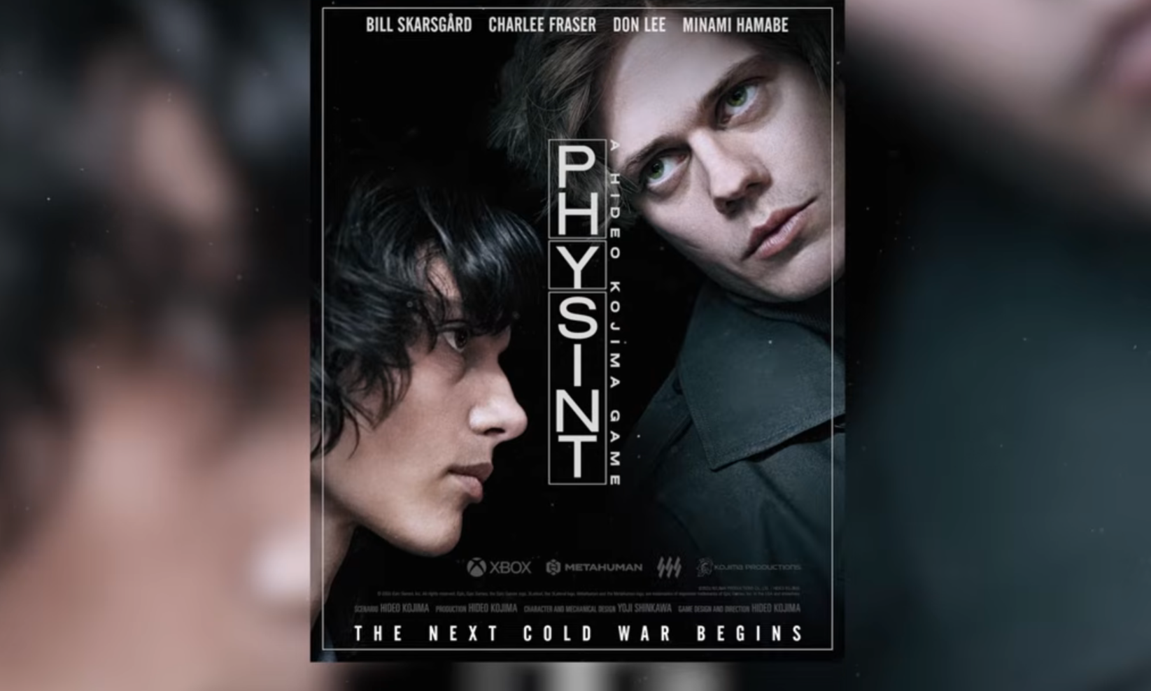 Bill Skarsgård Starring as Lead in Hideo Kojima’s Physint