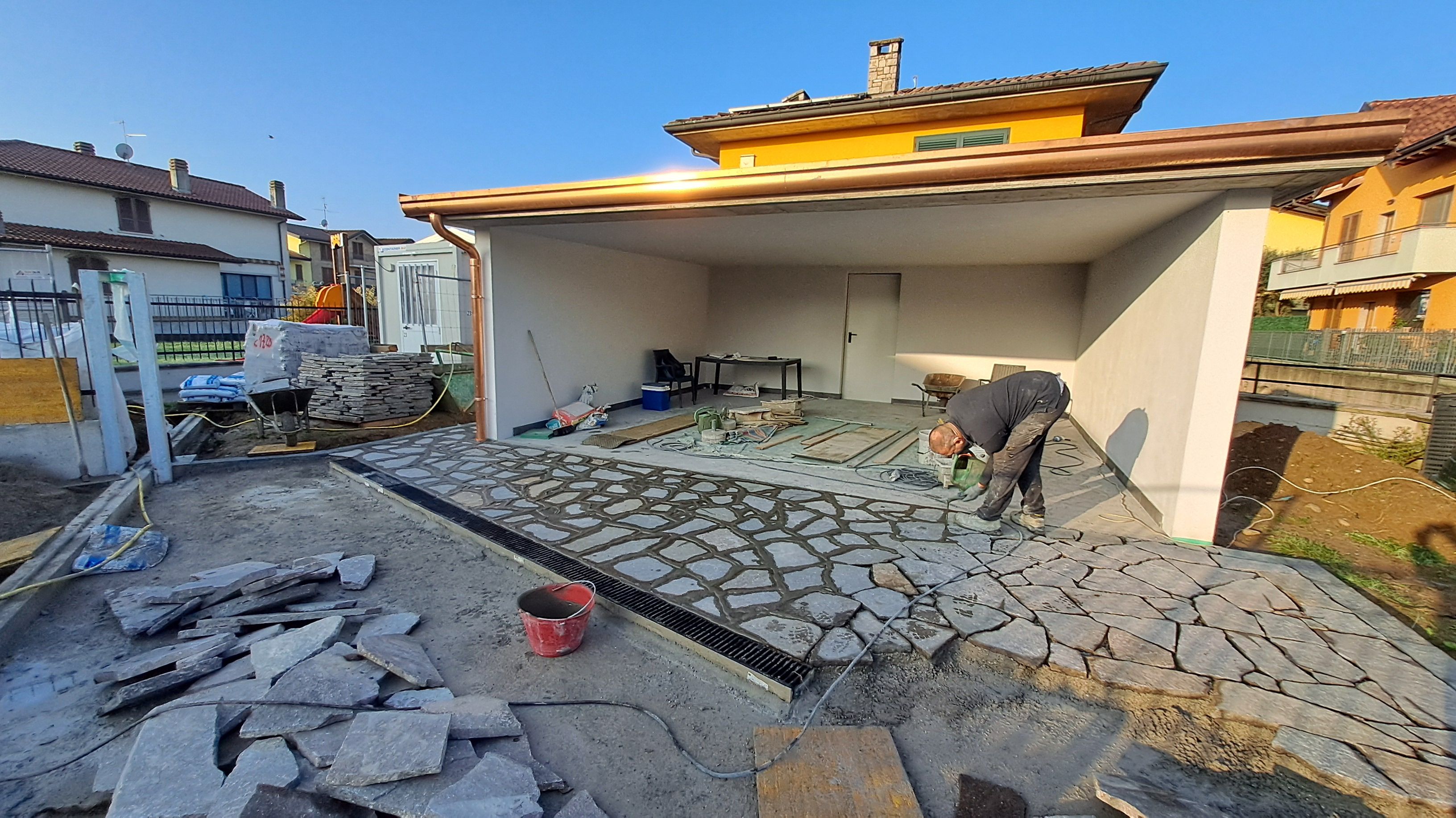 realizzazione autorimessa