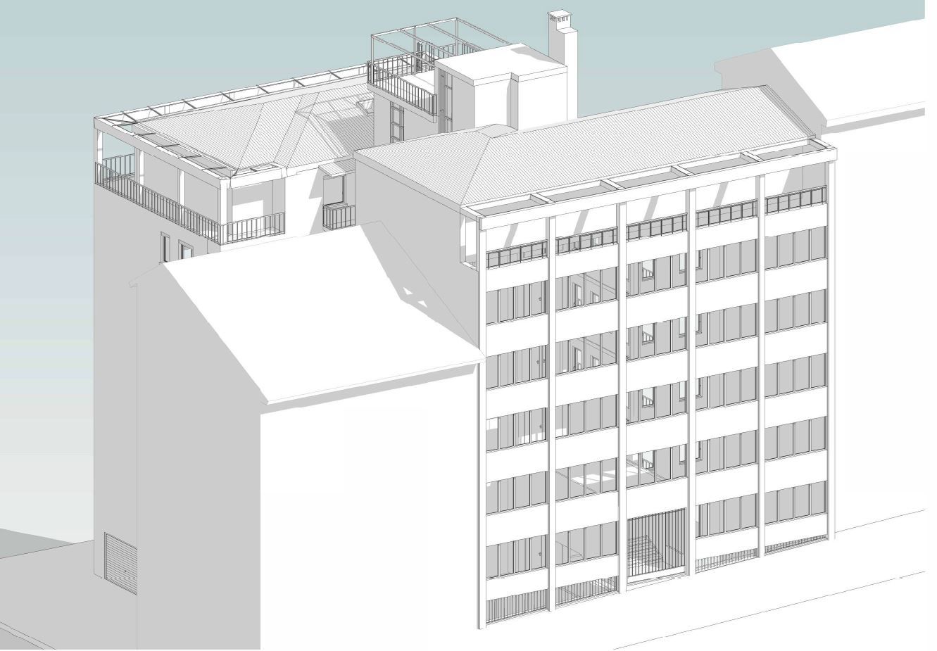 Utilizziamo la metodologia Laser Scanner per rilevare con massima precisione le superfici e le parti ammalorate dell'edificio. Dalla nuvola di punti così ottenuta sviluppiamo il computo metrico estimativo, quantificando con esattezza ogni lavoro di ripristino.