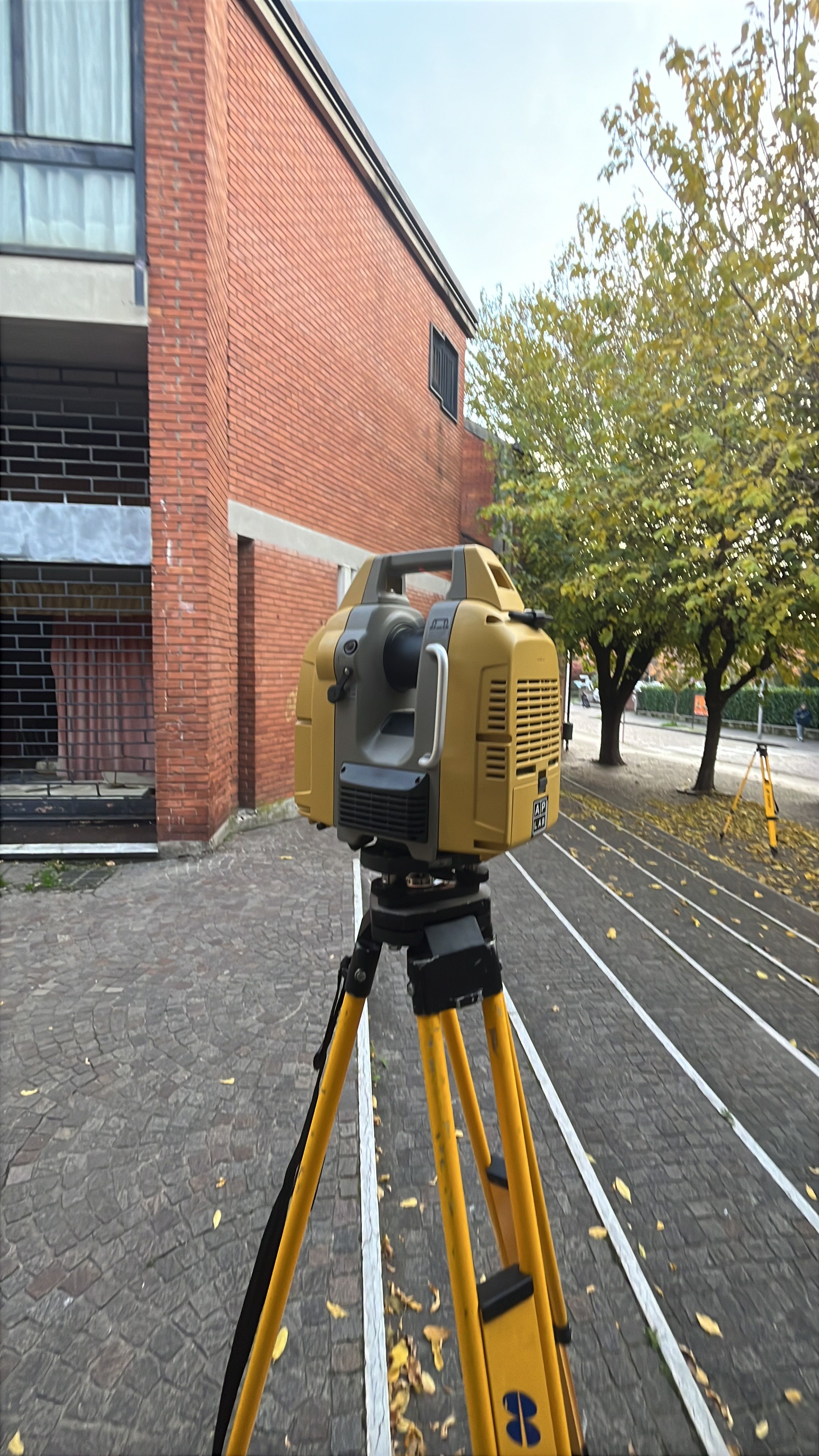 rilievo con laser scanner