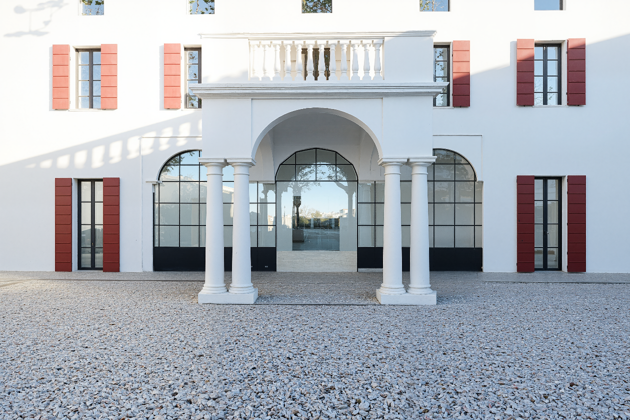 Render architettonico del modello digitale villa storica martinengo