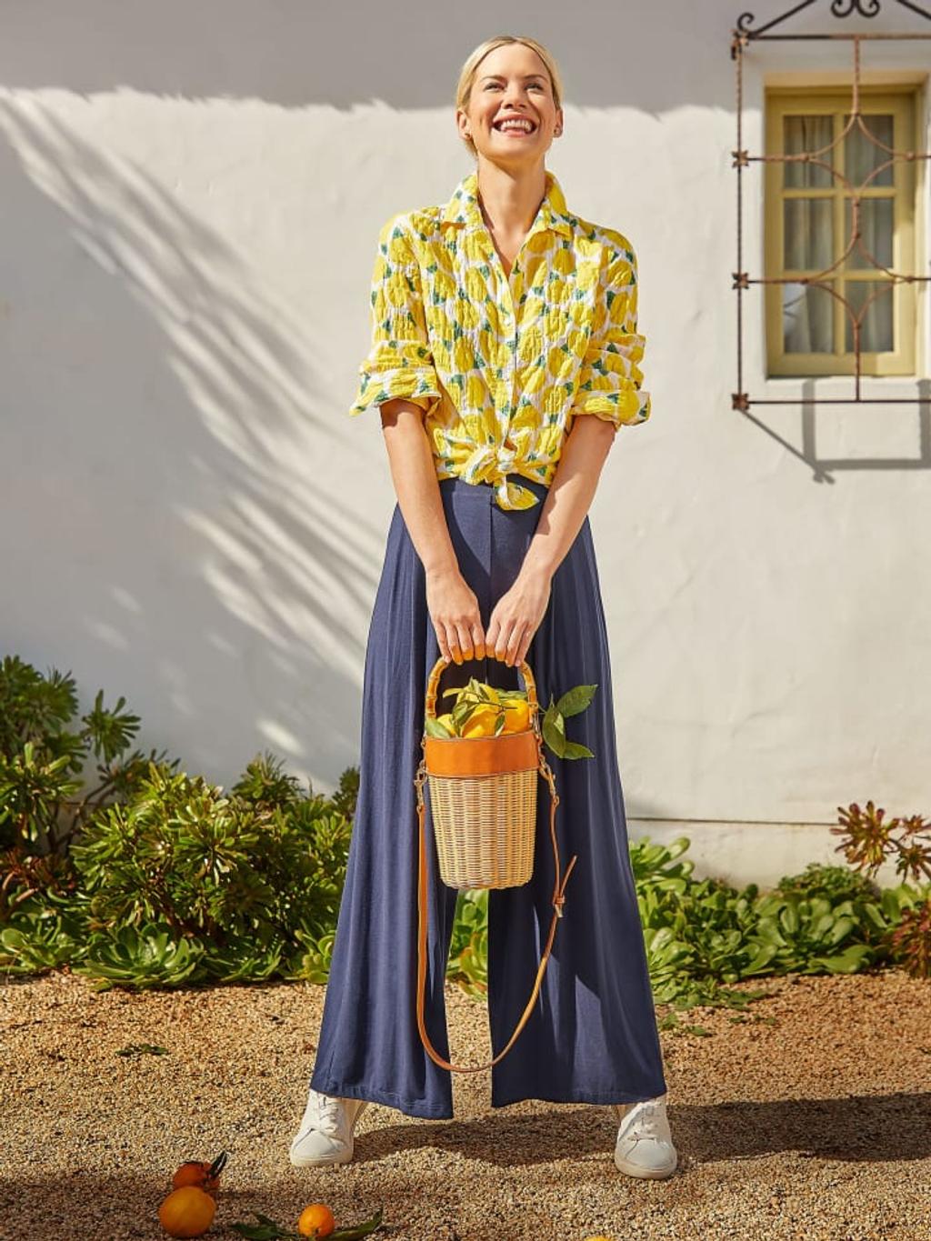 Lemon-printed Lois shirt