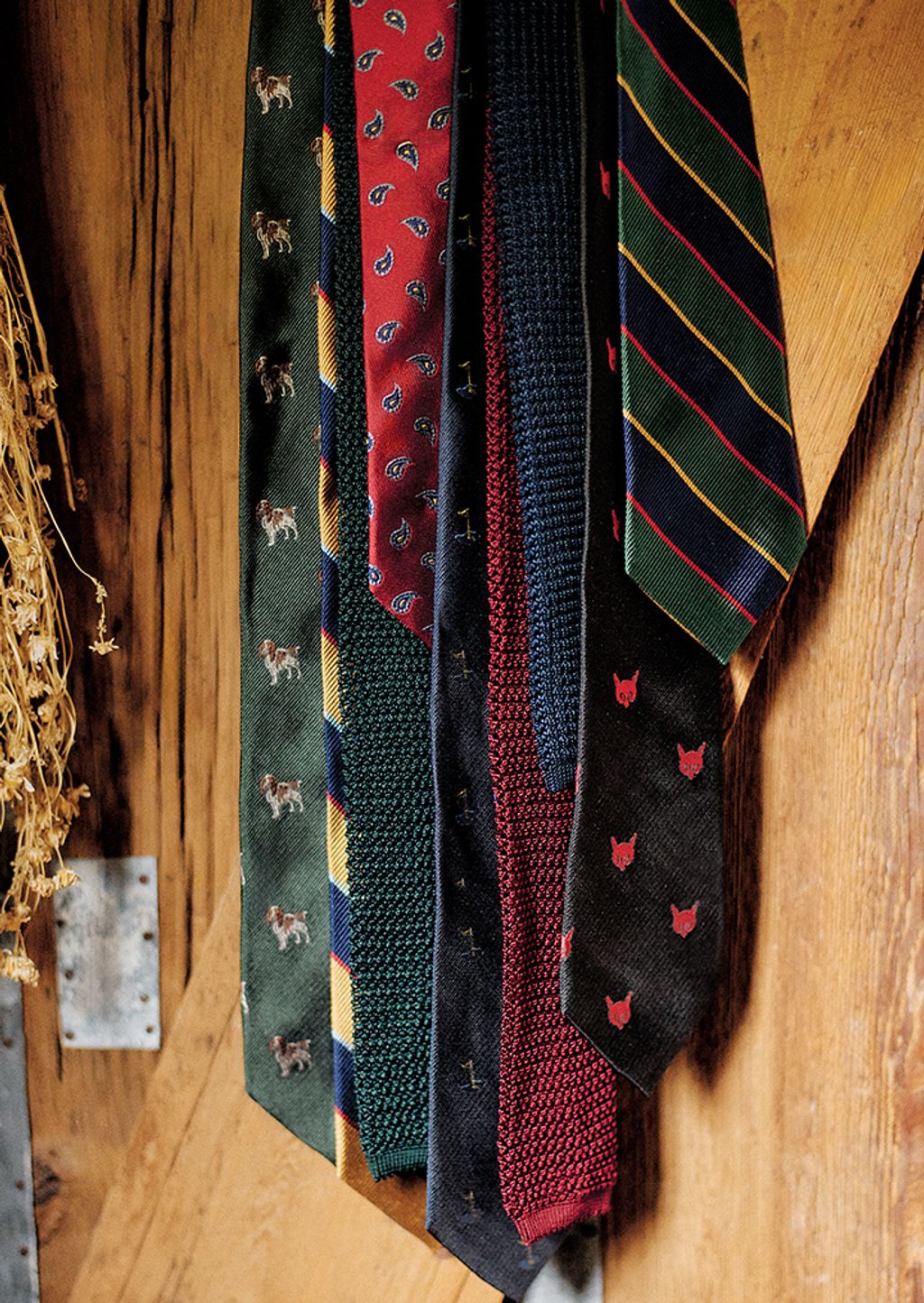 Collection of ties