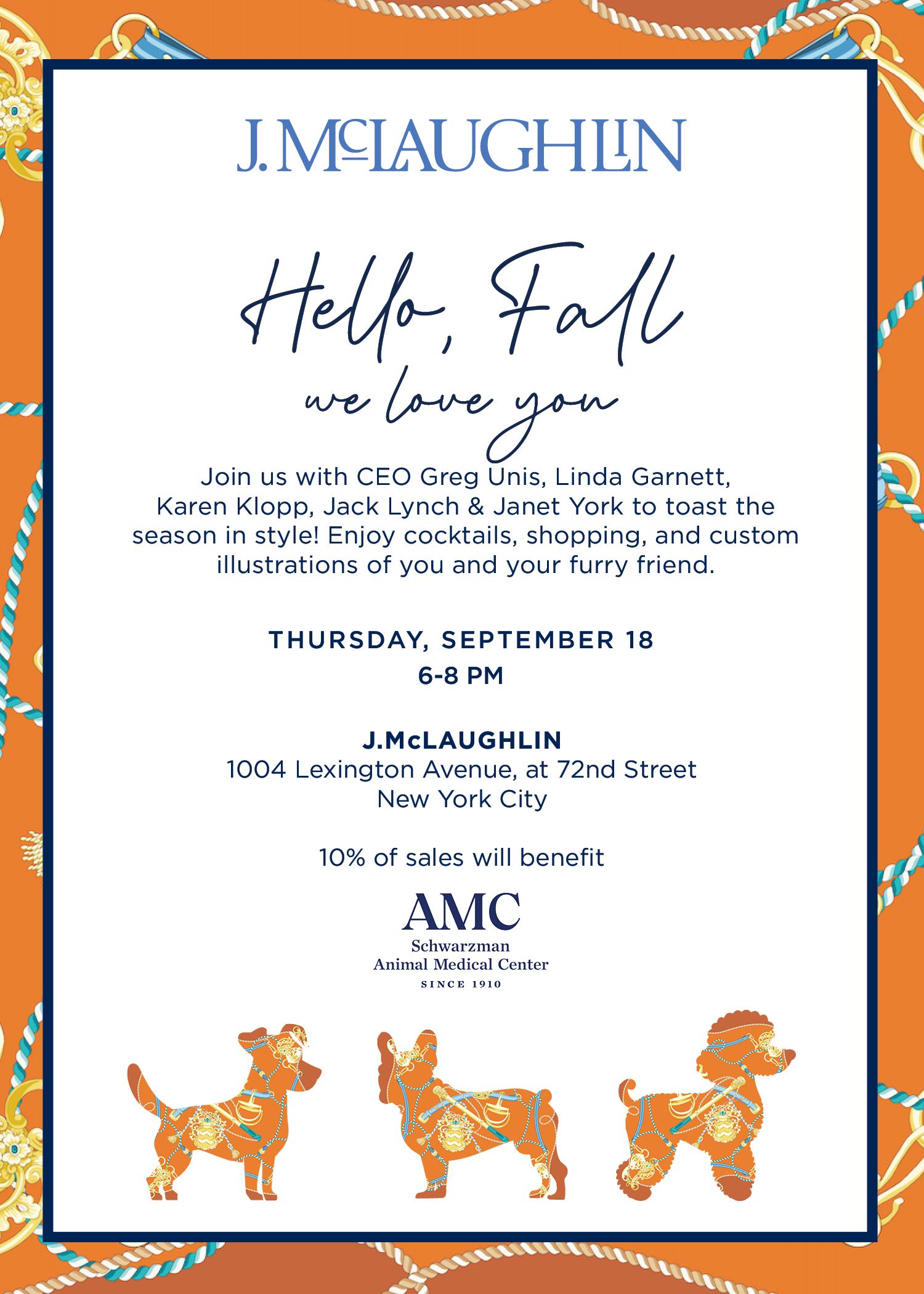 Illustration of invite for event on September 18th, 2025