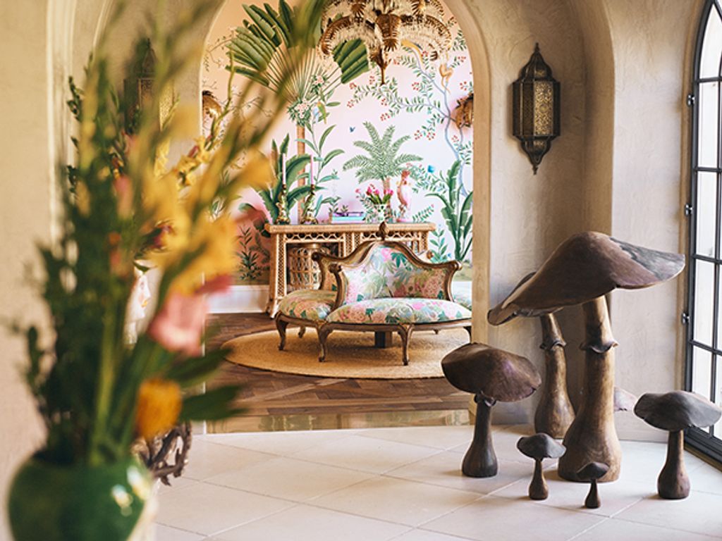 Interior of house