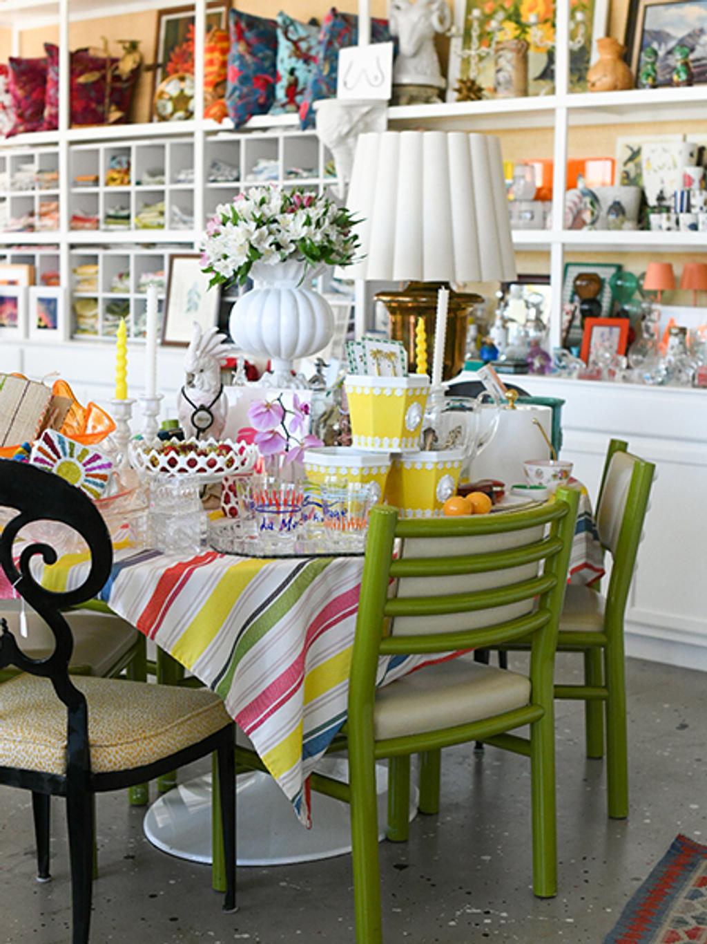 Mary & Crew's vintage finds.