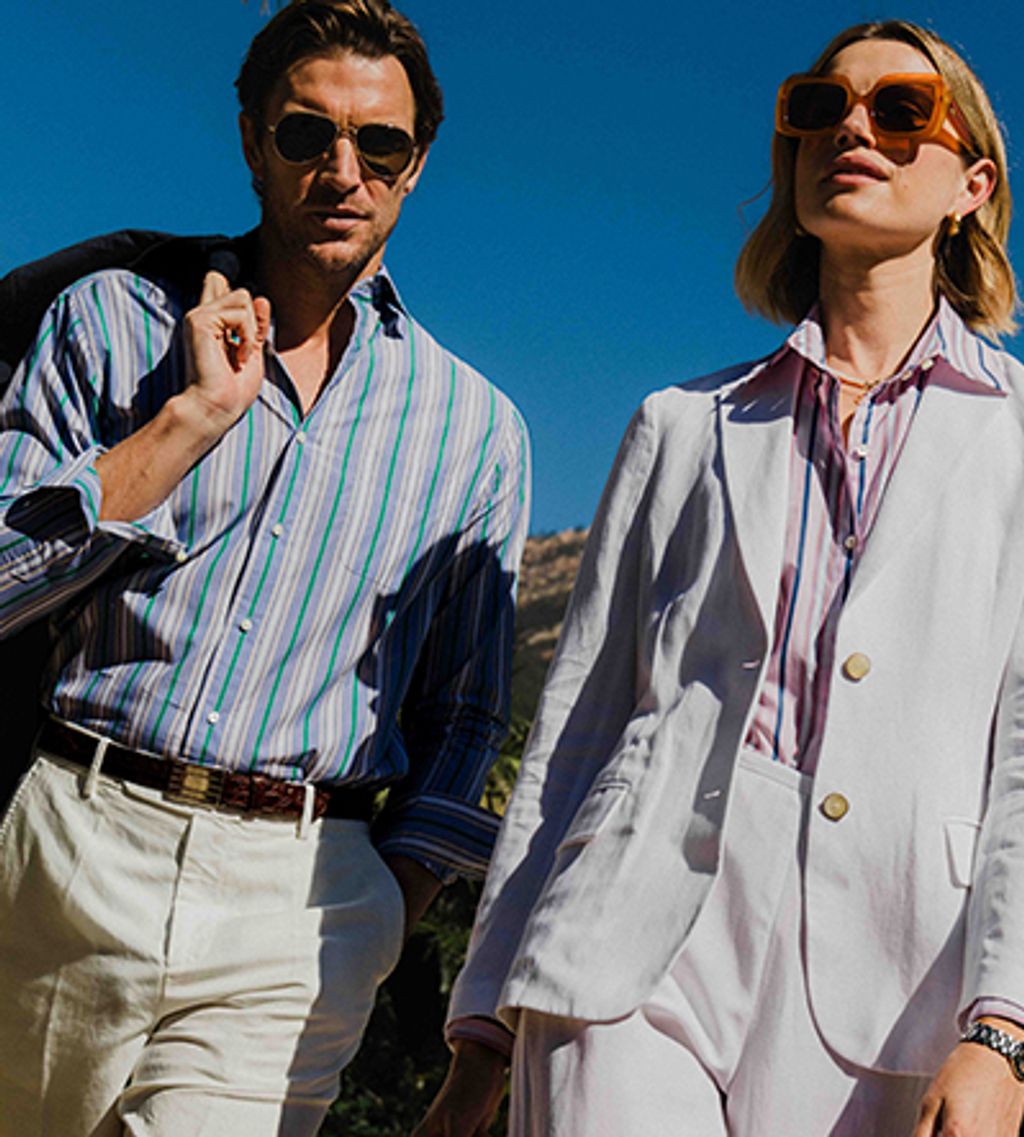 thomas mason dress shirts The Blue Thomas Mason Price Check Custom Shirt Ledbury