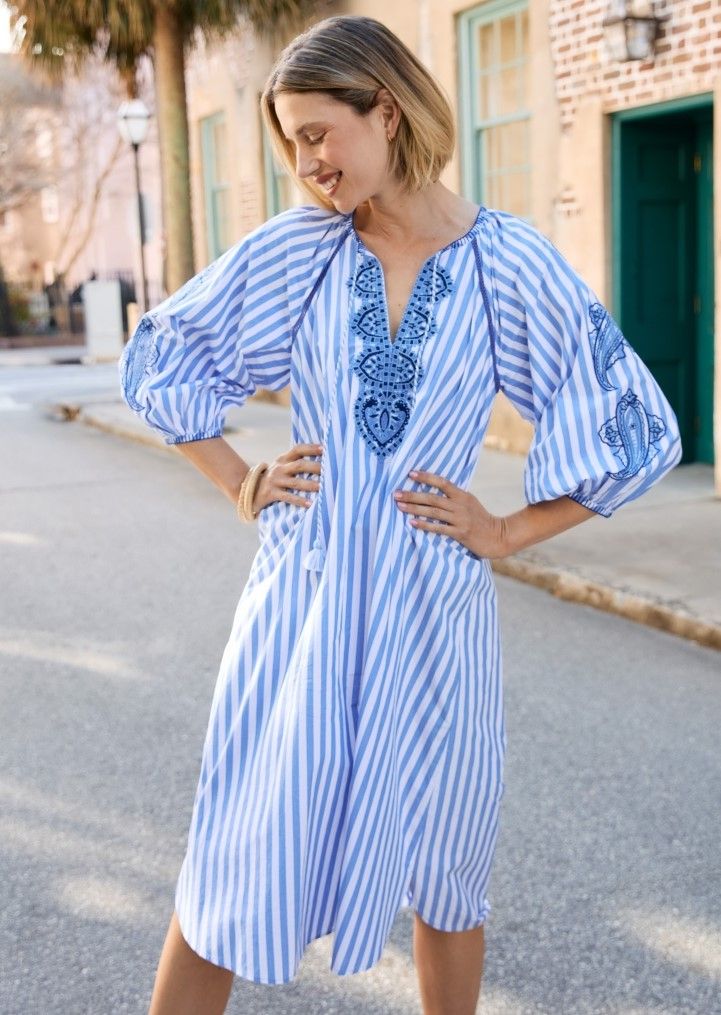 stripe dress