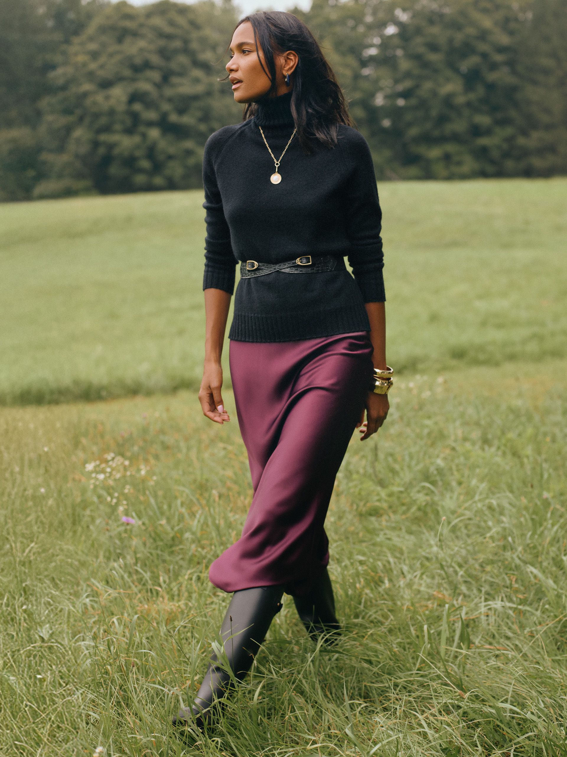 Isla Cashmere Turtleneck