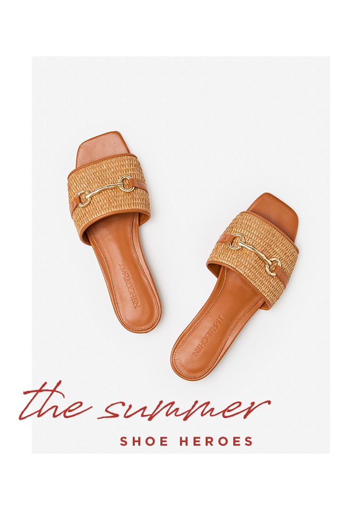 Cognac colored sandals 