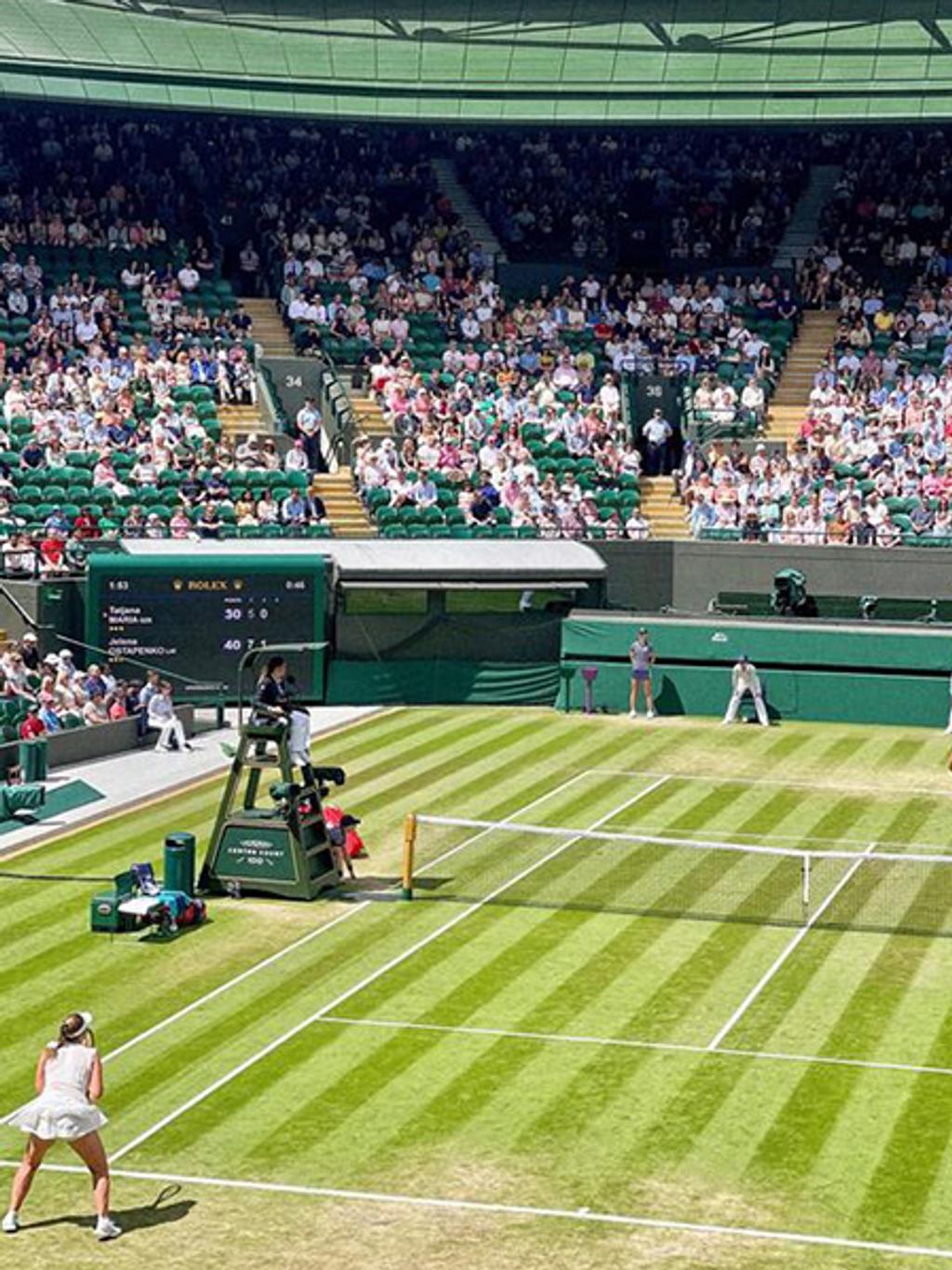 What to wear to Wimbledon. Think: wrinkle-free dresses and bamboo buckled sandals.