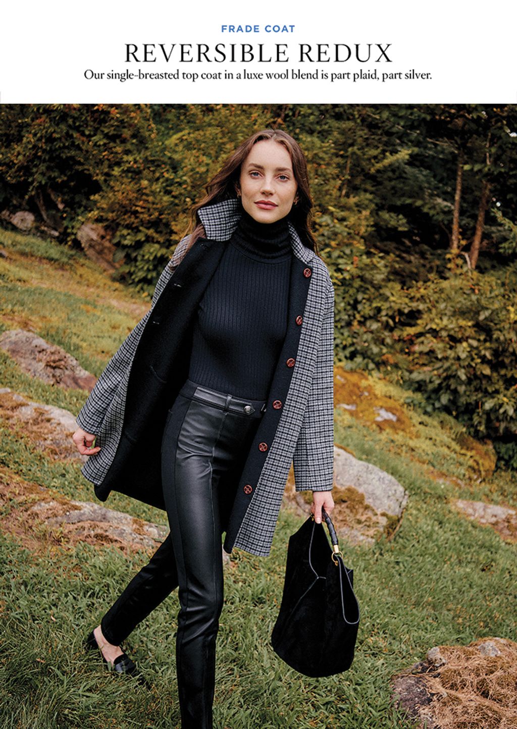 Woman in October Outerwear