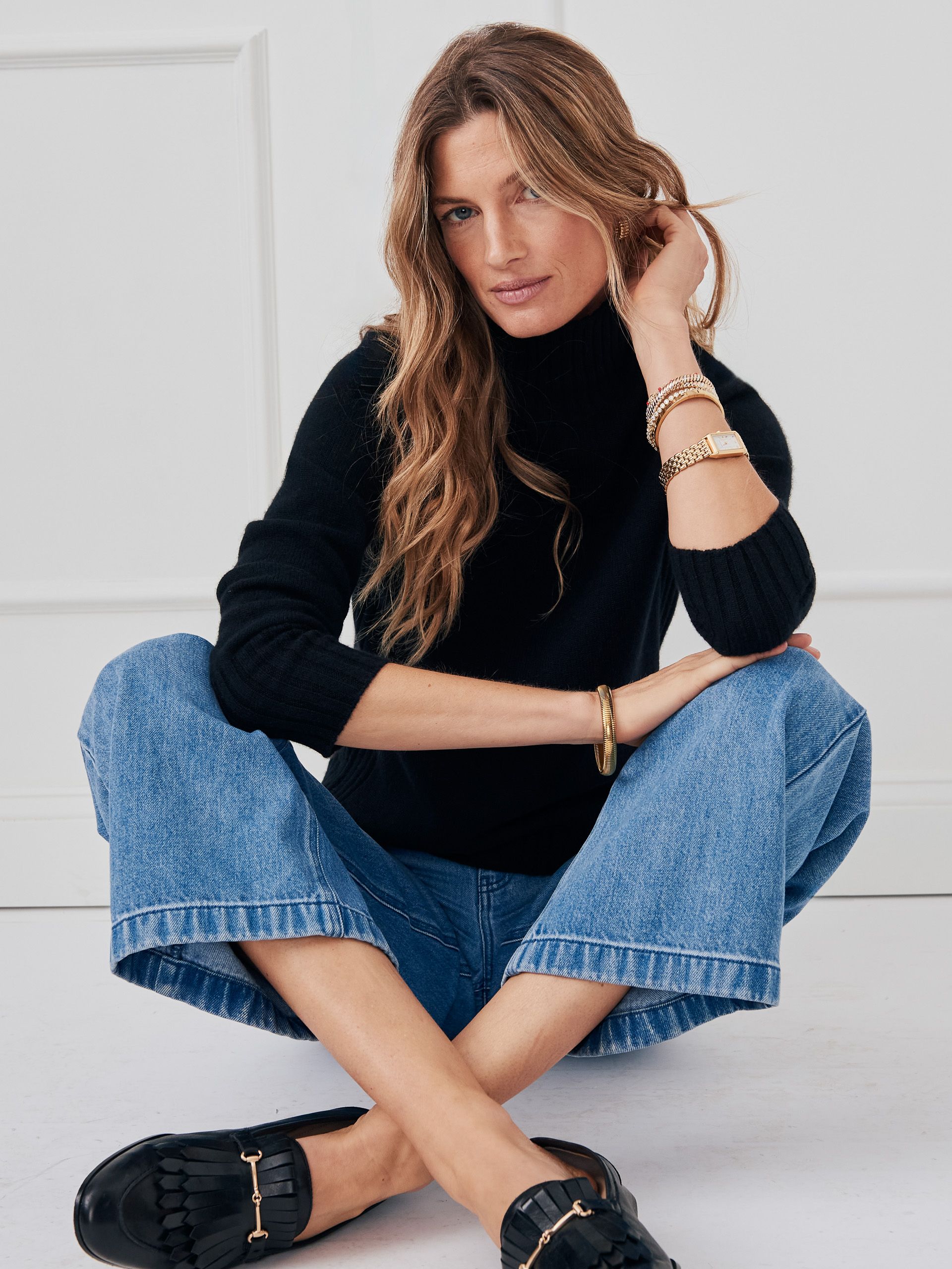 Isla Cashmere Turtleneck