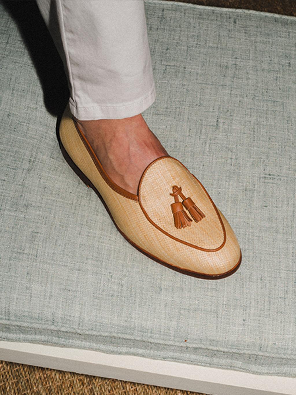 Oskar Grasscloth Loafer
