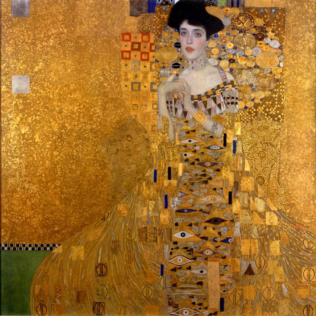 The Woman in Gold by Gustave Klimt