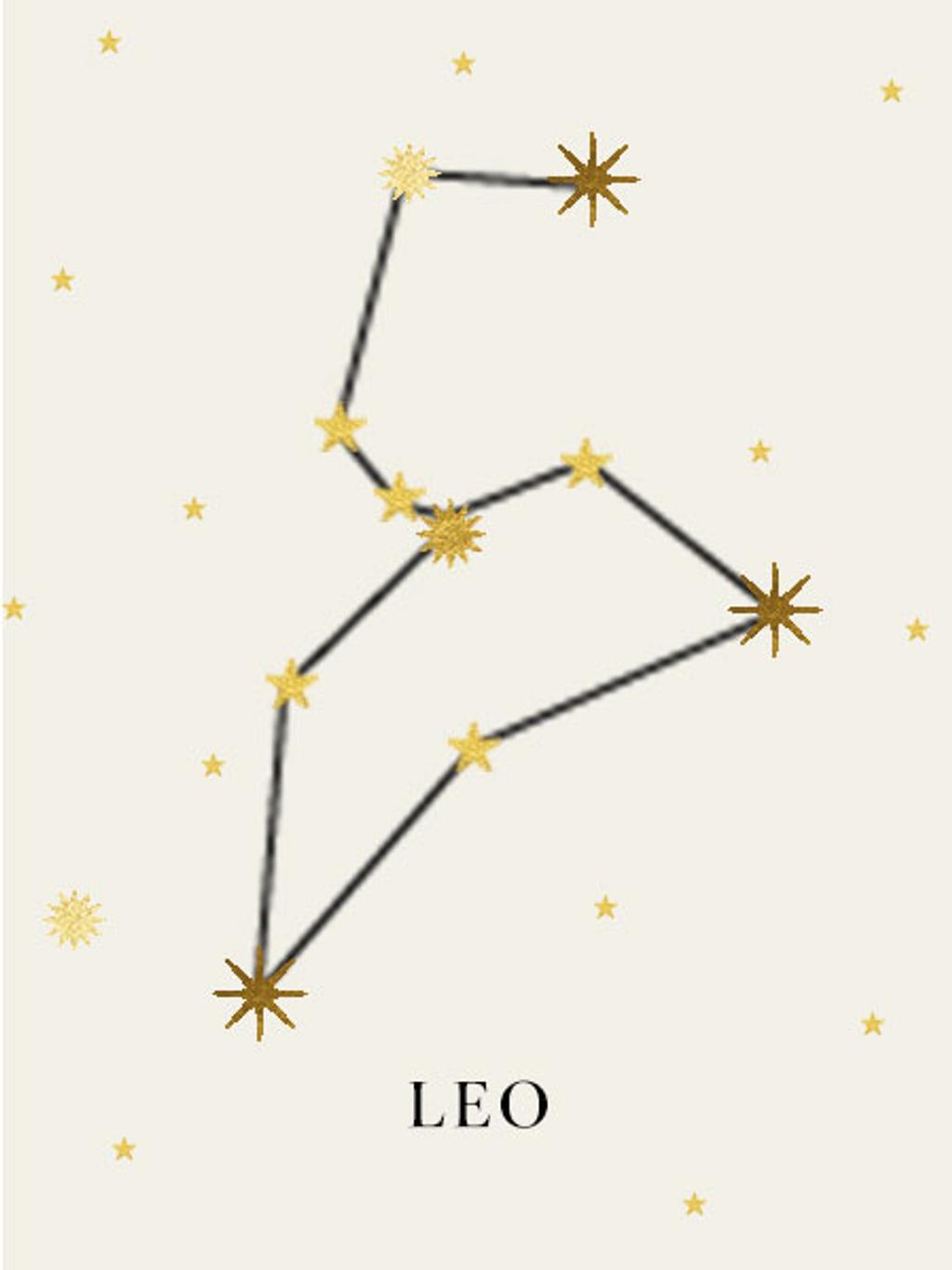 Leo star sign Leo star sign
